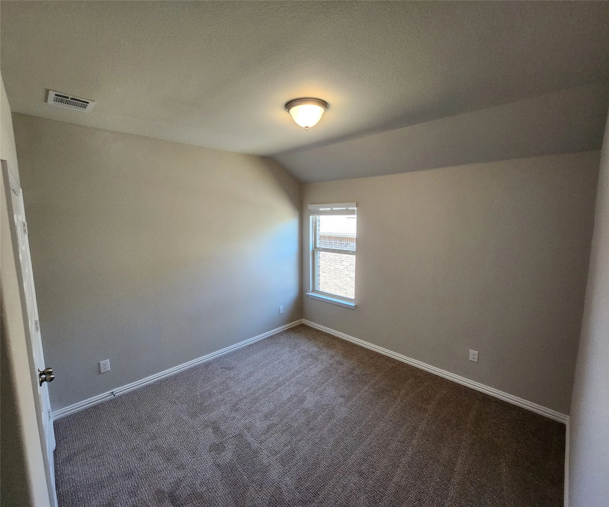Neutral-toned walls with contrasting white trim