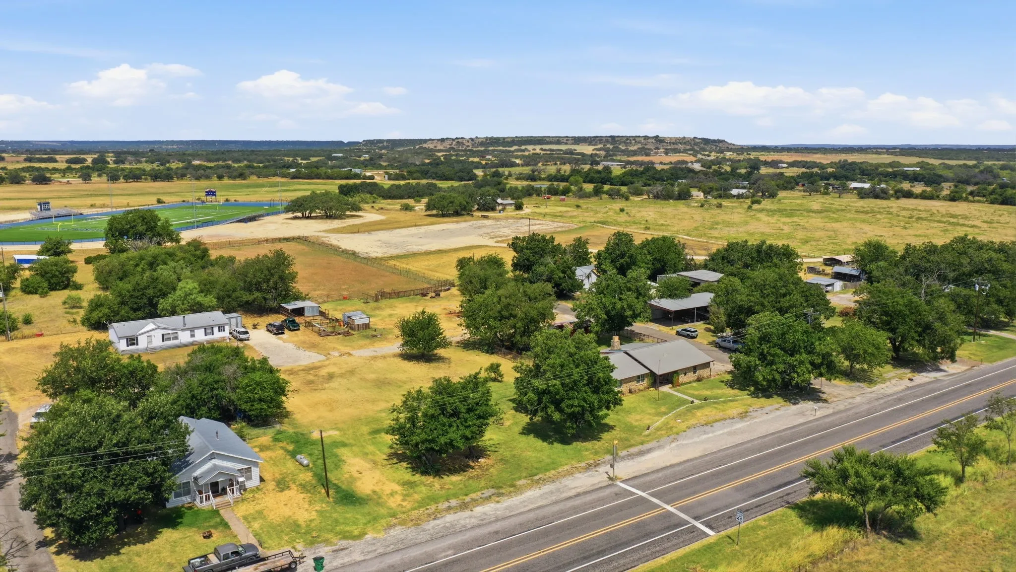 Single Family Residence For Sale in Mills County , 1399 State Highway 16 N, Priddy, Texas 76442, 3 Bedroom, 2 Bathroom, Garage spaces, 2,210 Sqft, built in 1982, mls#21364106, Real Estate Agent in Priddy, Homes For Sale in Mills county, Homes For Sale in Priddy, Realtor in Priddy Texas, Real Estate Brokerage Independent Realty Texas, Luminita Cordes Realtor