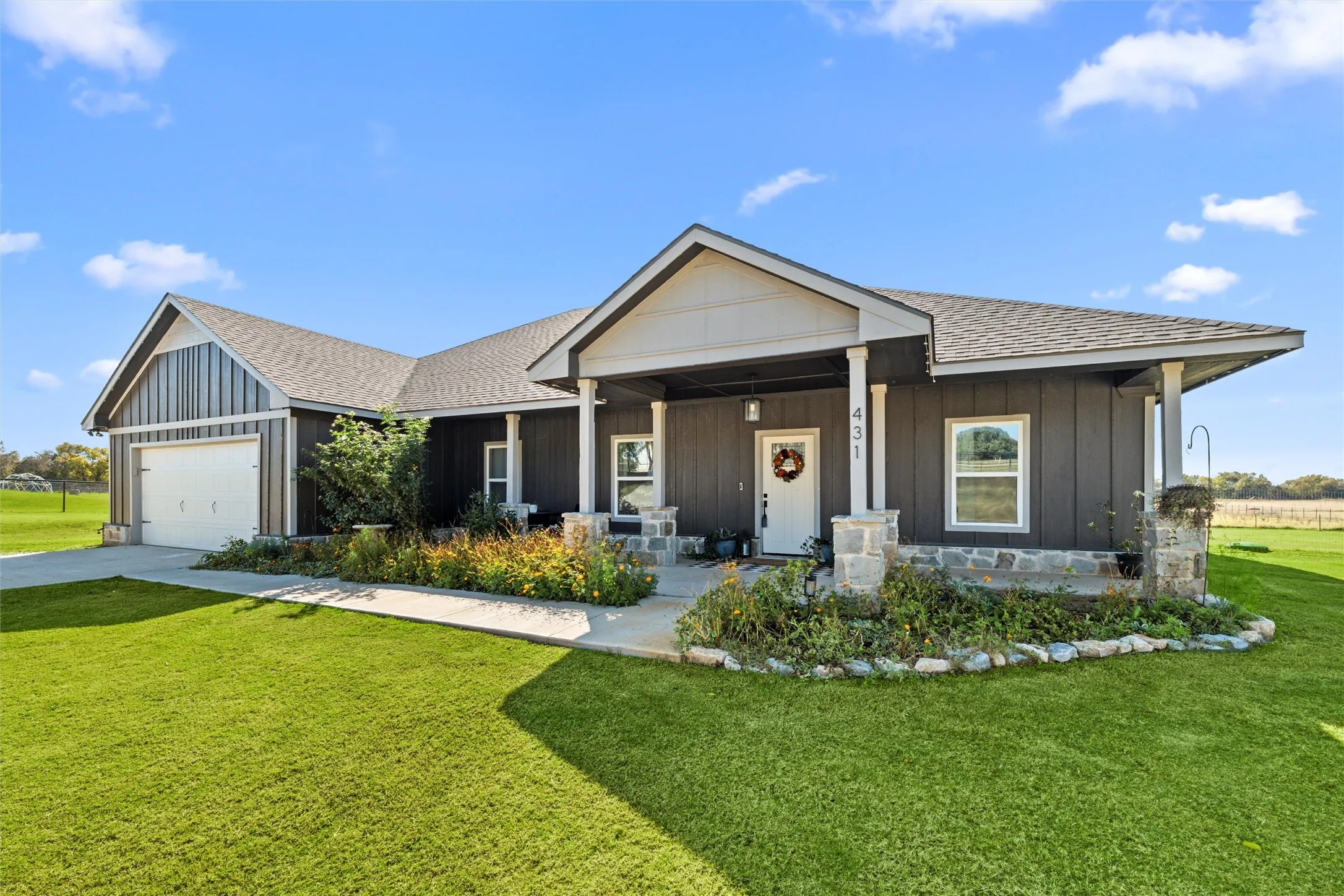 Single Family Residence For Sale in Parker County , 431 Advance Road, Weatherford, Texas 76088, 3 Bedroom, 2 Bathroom, 2 Garage spaces, 2,096 Sqft, built in 2024, Price $665,000, mls#21365442, Real Estate Agent in Weatherford, Homes For Sale in Parker county, Homes For Sale in Weatherford, Realtor in Weatherford Texas, Real Estate Brokerage Independent Realty Texas, Luminita Cordes Realtor