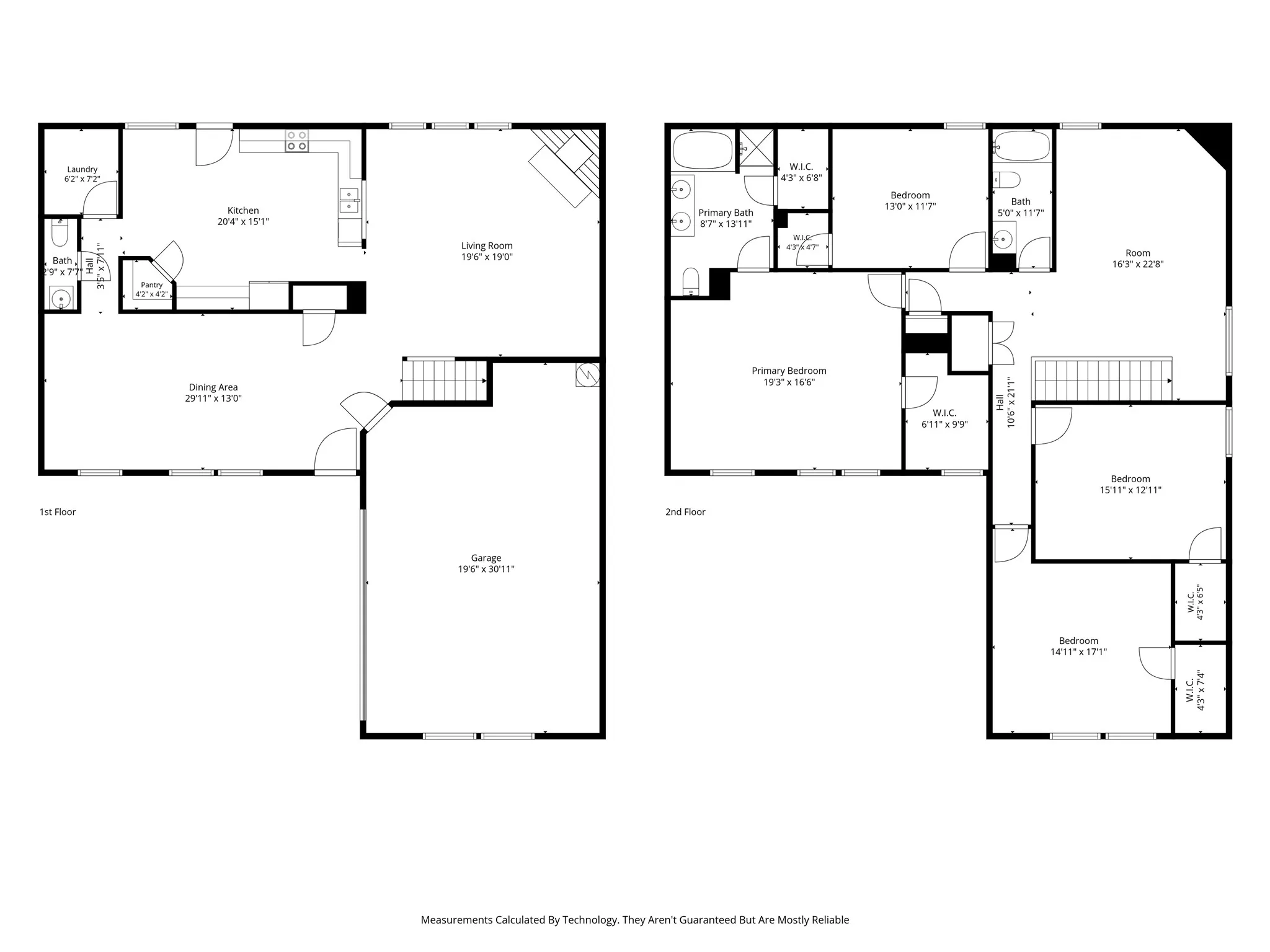 Combined Floor Plans