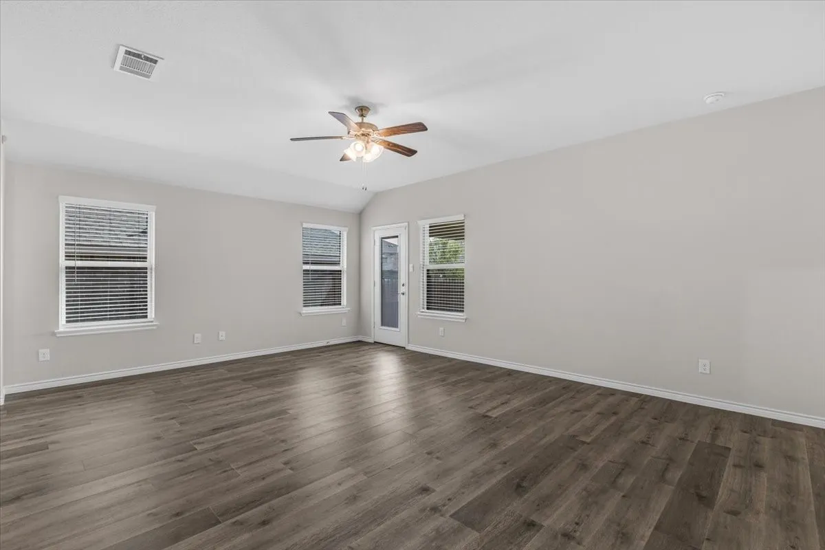 Huge family room with direct access to rear covered patio
