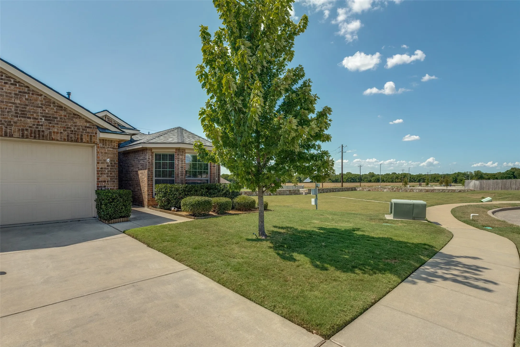 Next to Grassy Area