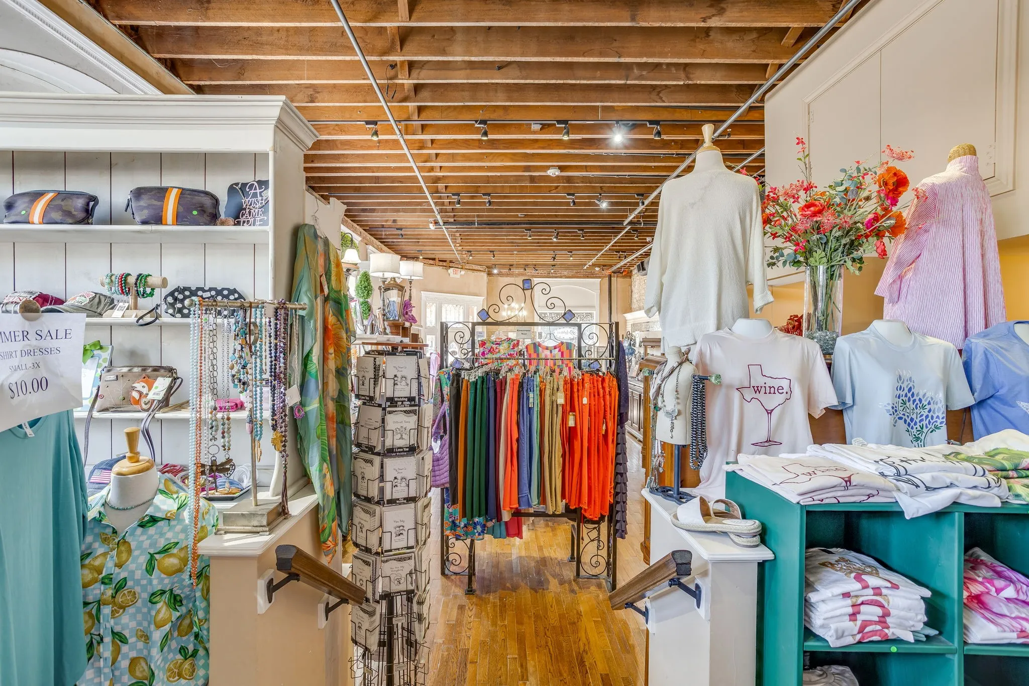 Because this space is wide-open, it provides the perfect backdrop for a variety of uses.