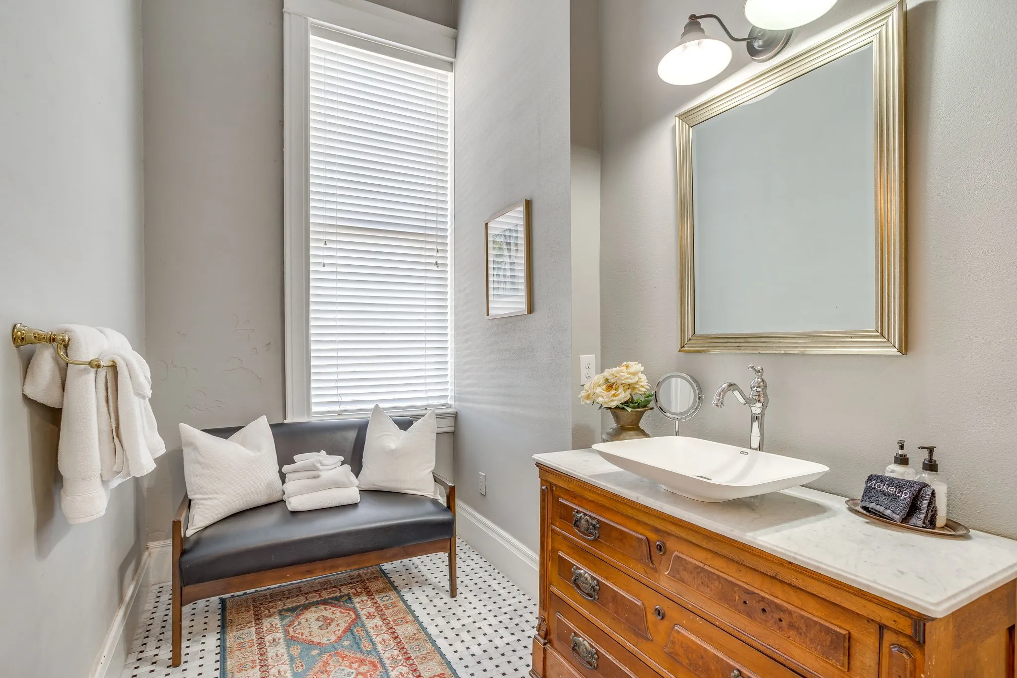 The special details throughout this space are incredible.