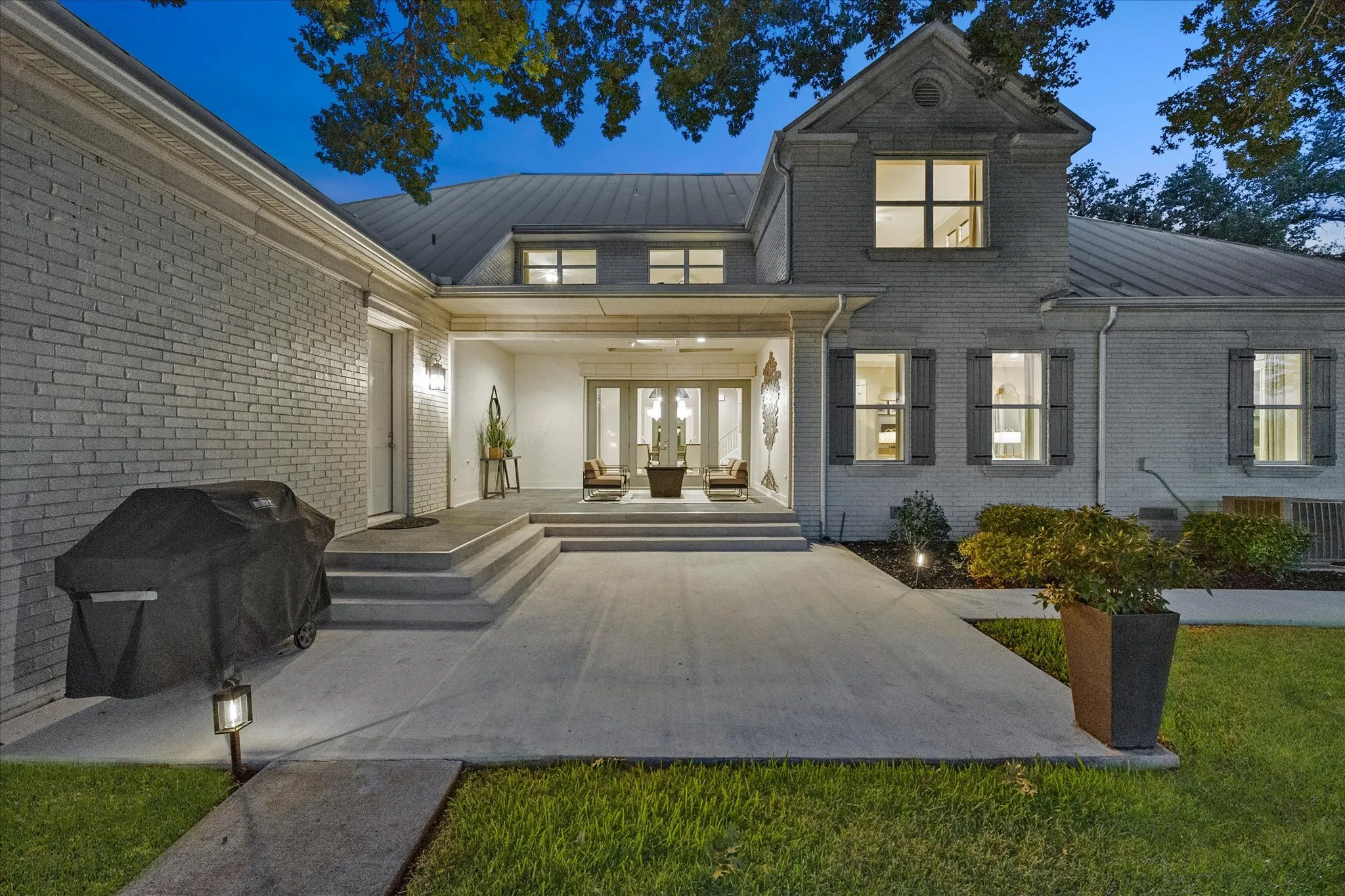 Back Covered Porch