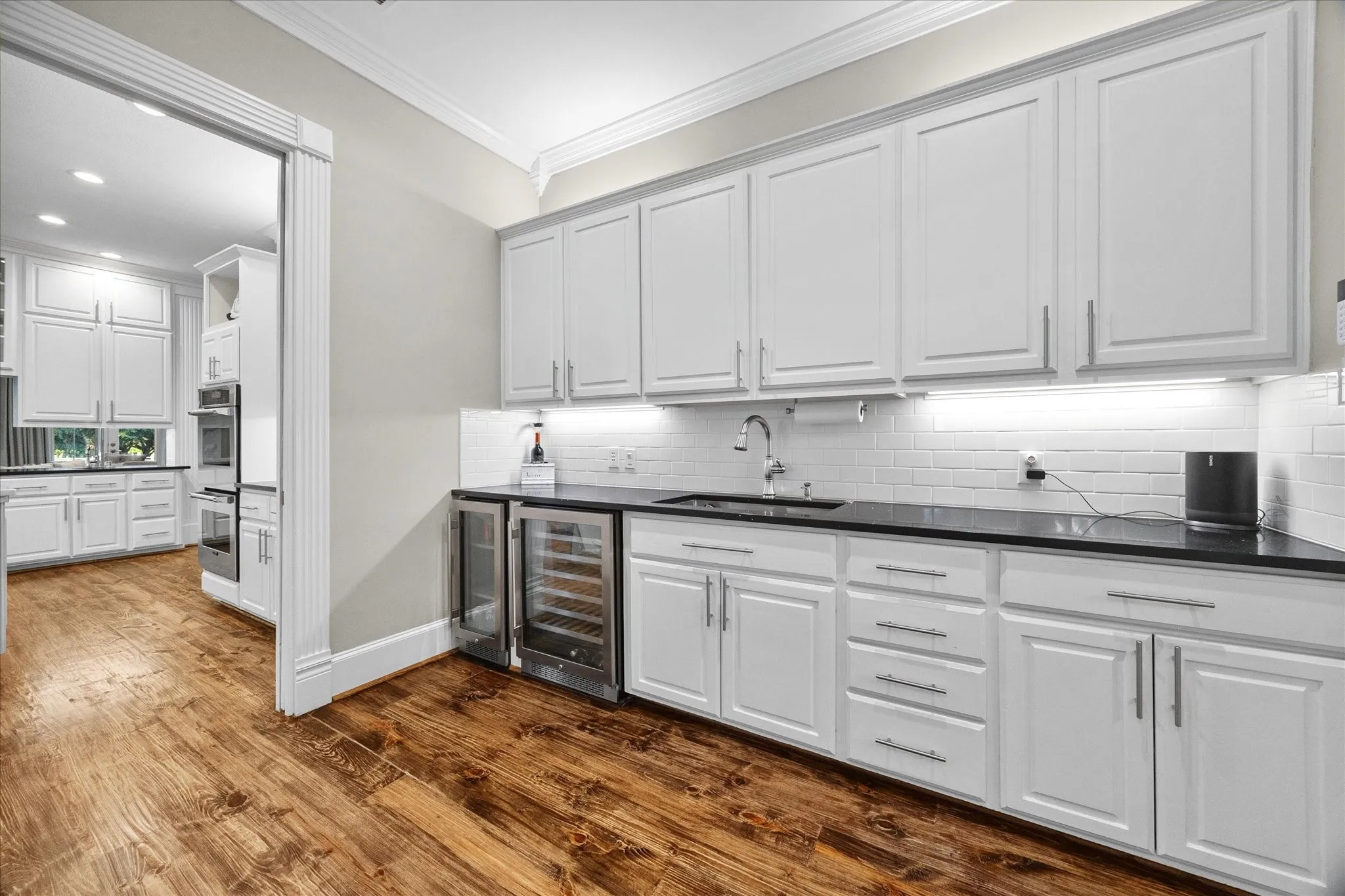 Prep area, Pantry & utility combined.