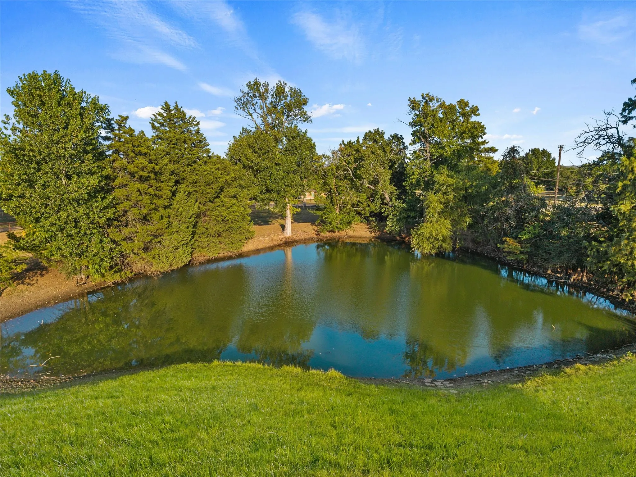 Pond on Property