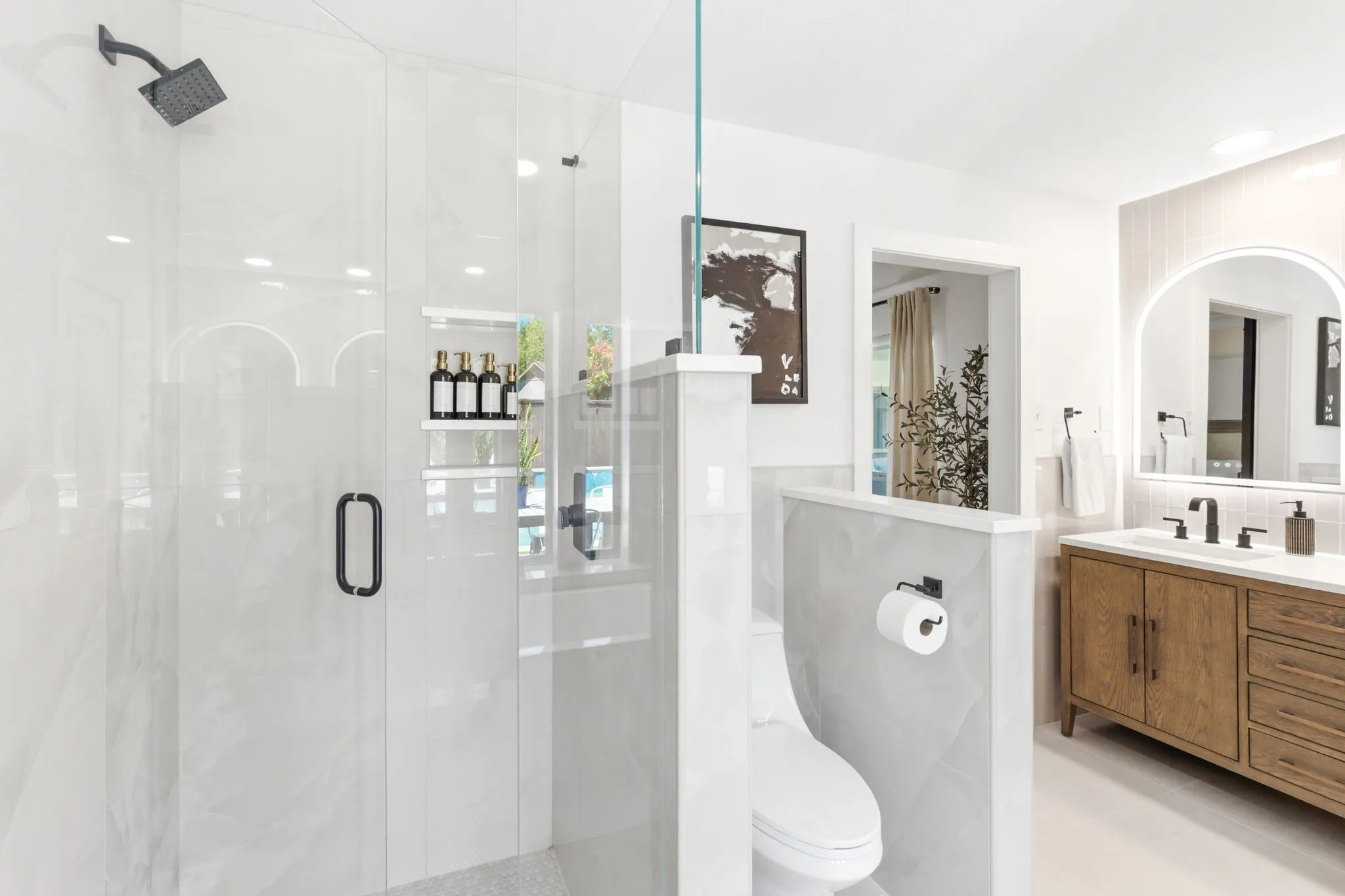 Modern shower