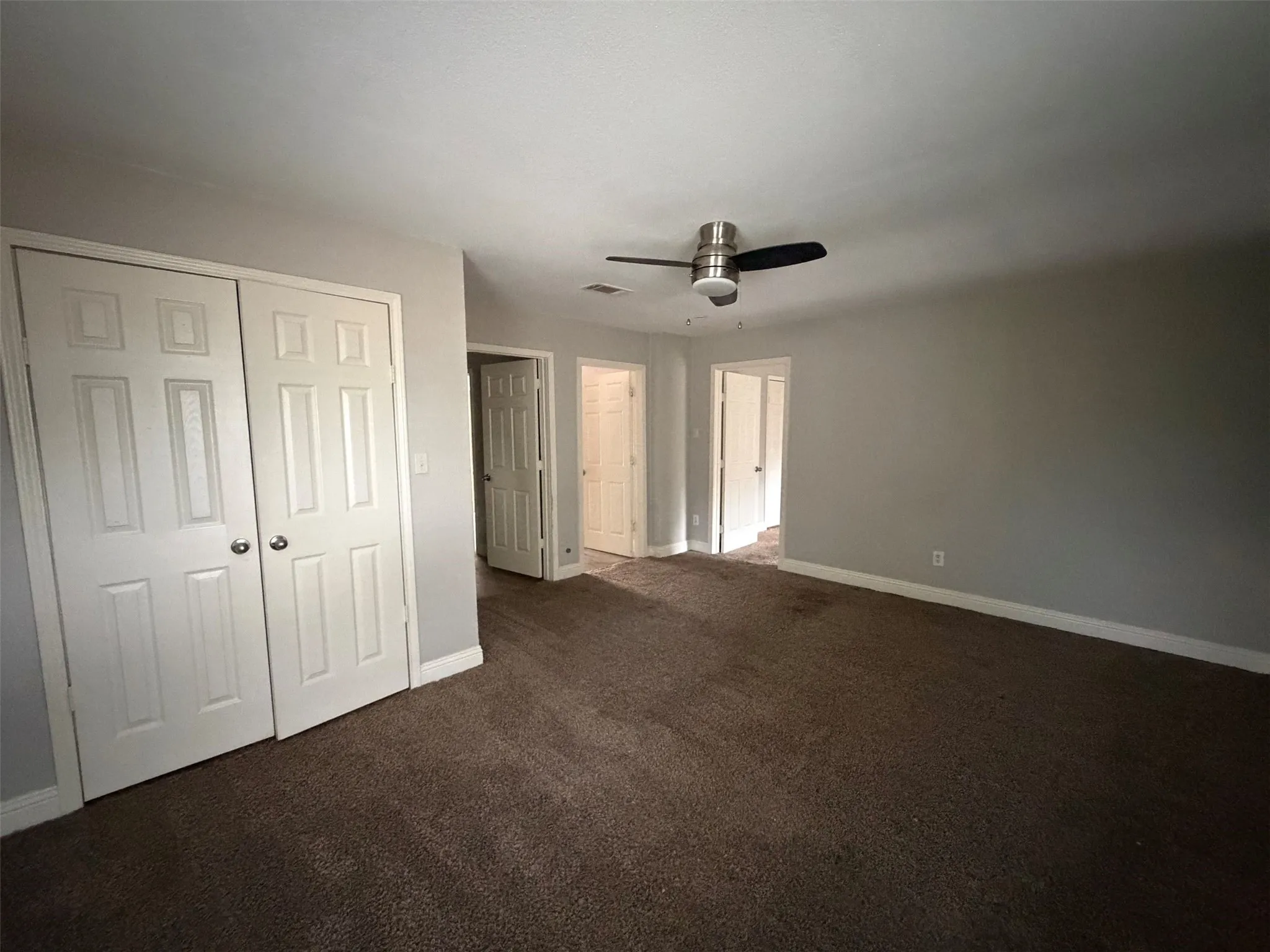 Primary bedroom with ensuite bath.