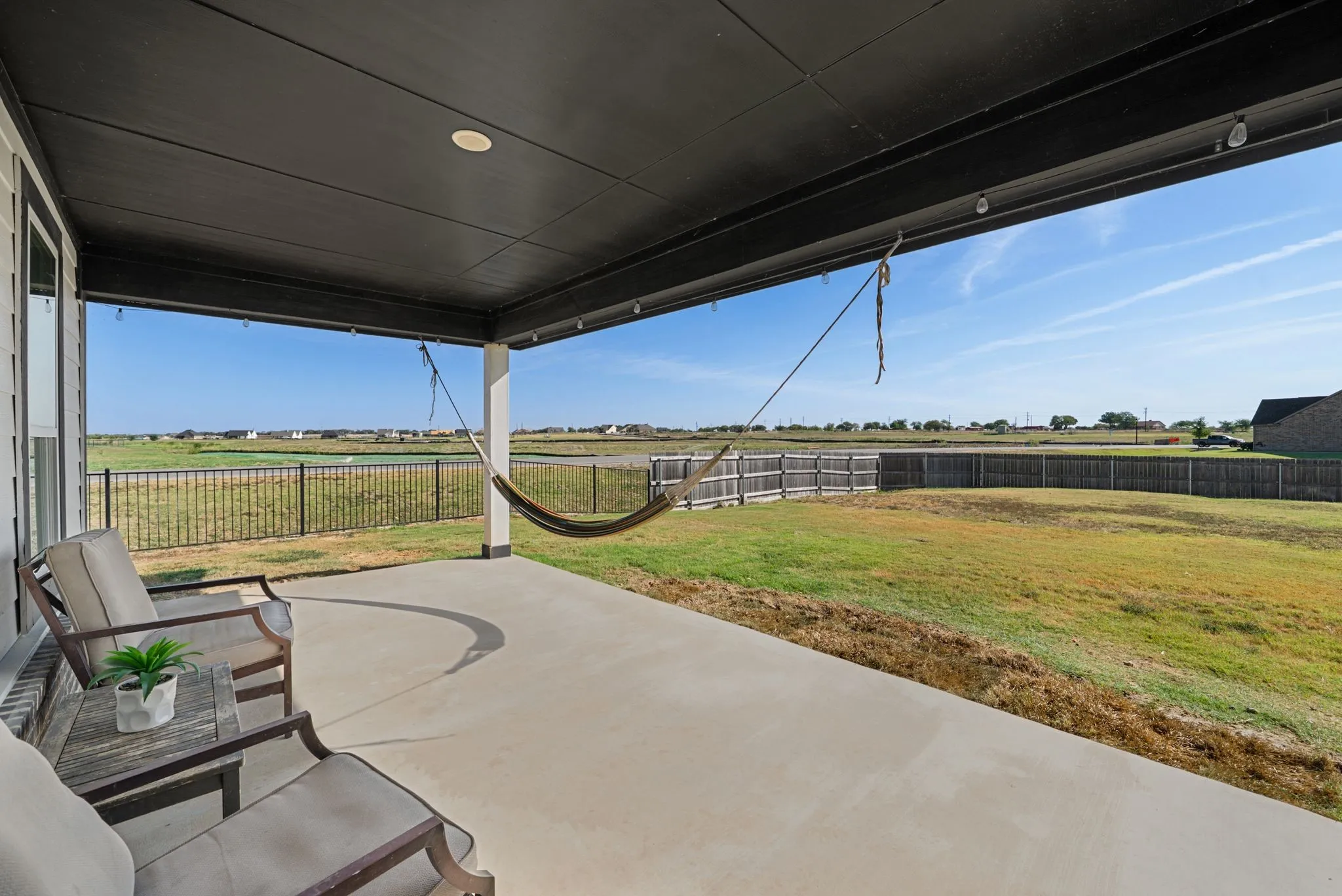 Back patio