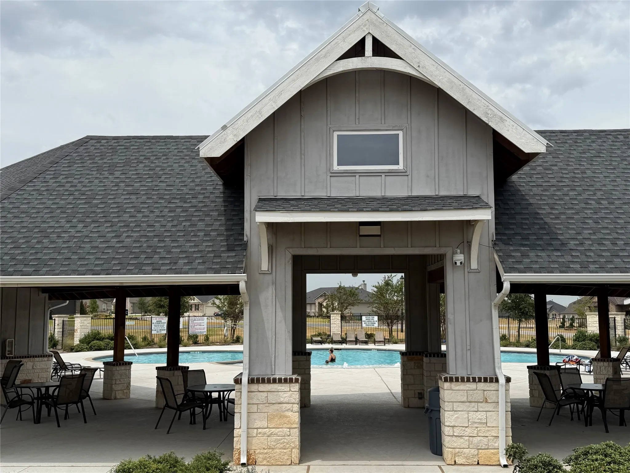 Community Pool Cabana