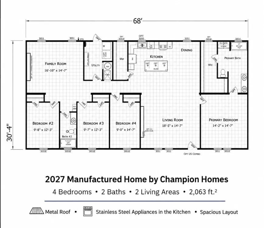 Manufactured Home For Sale in Wise County , 177 Private Road 3486, Paradise, Texas 76073, 4 Bedroom, 2 Bathroom, Garage spaces, 2,063 Sqft, built in 2026, mls#21361378, Real Estate Agent in Paradise, Homes For Sale in Wise county, Homes For Sale in Paradise, Realtor in Paradise Texas, Real Estate Brokerage Independent Realty Texas, Luminita Cordes Realtor