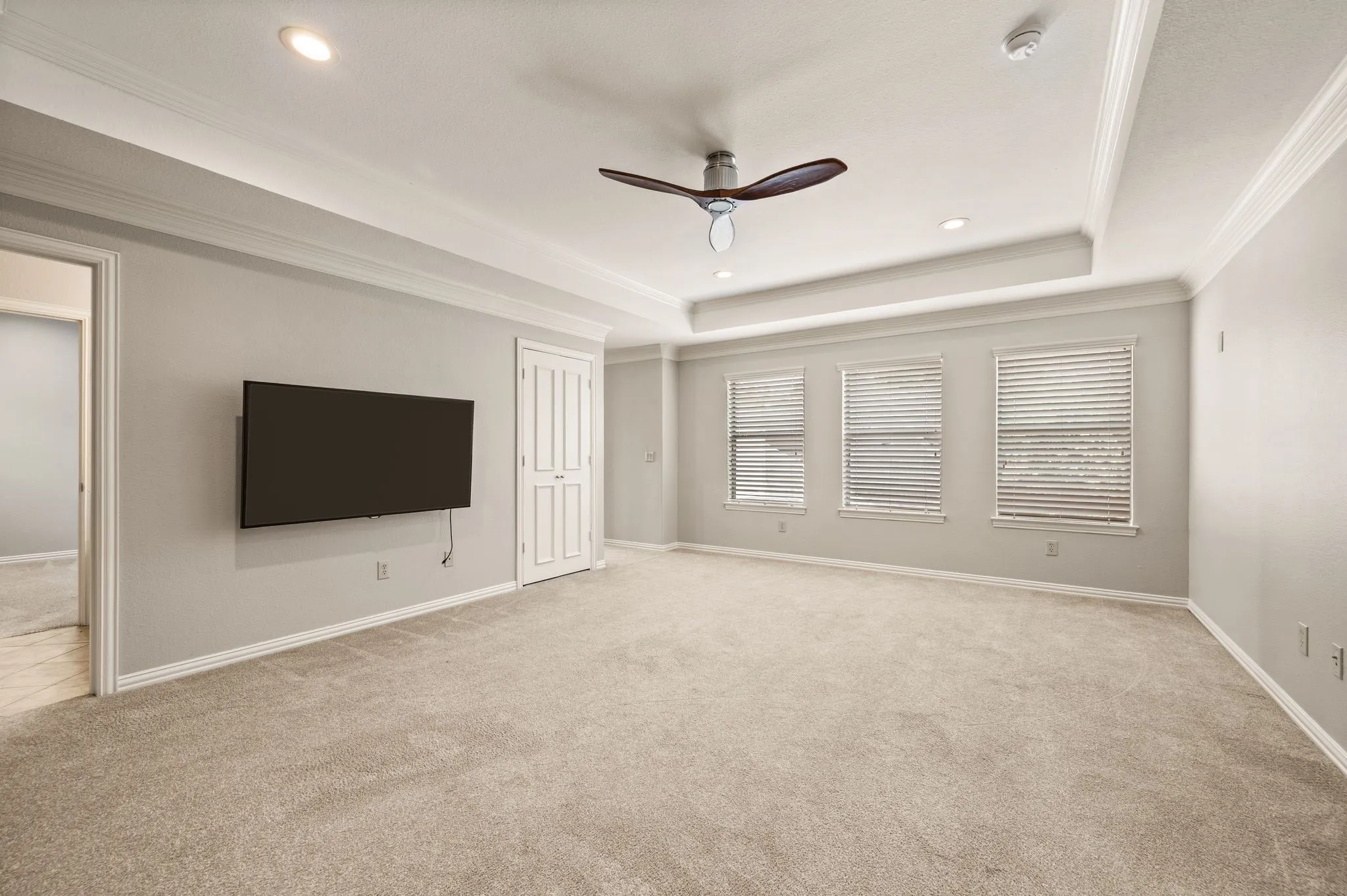 Upstairs game room