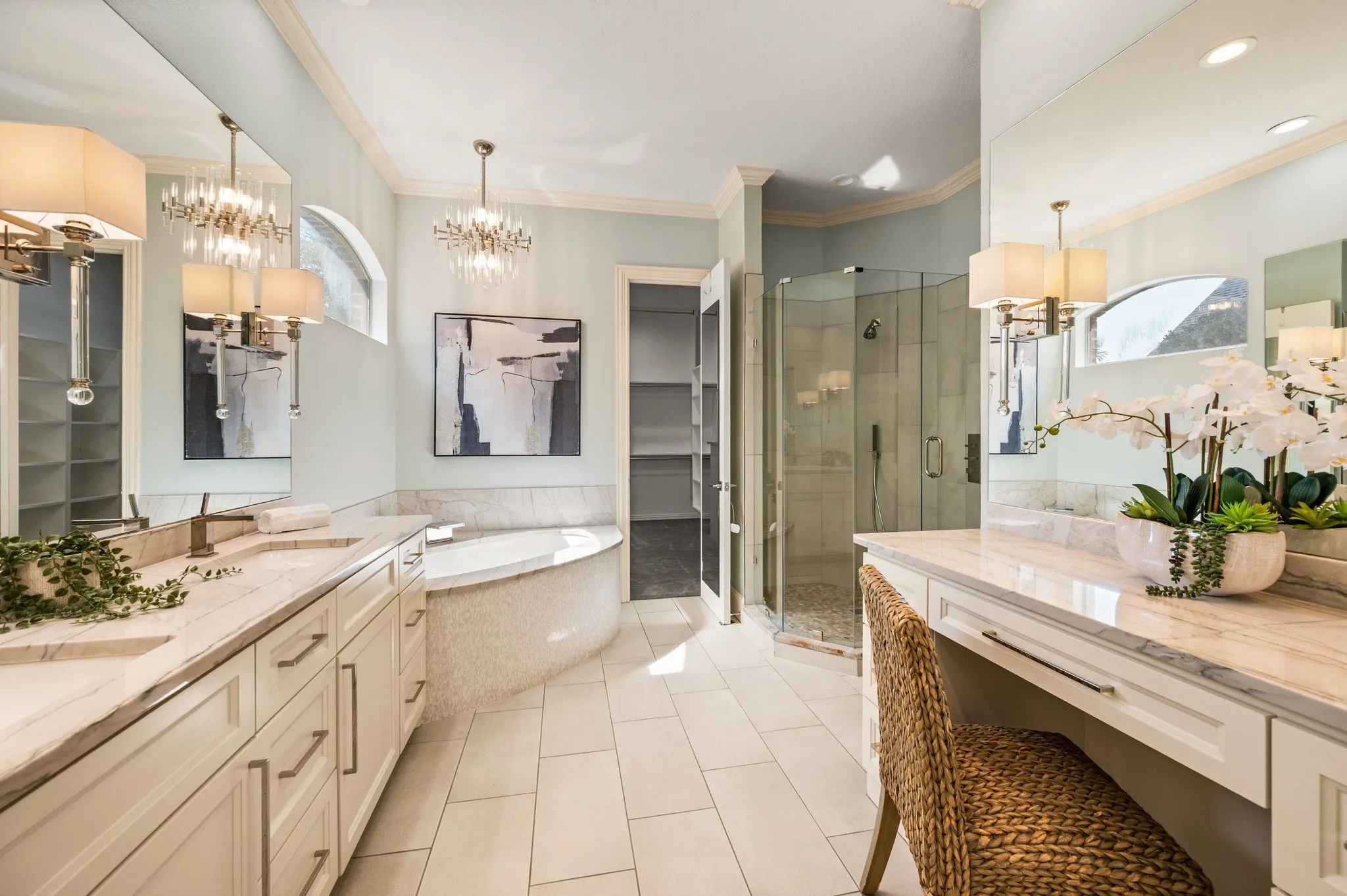 Updated bathroom