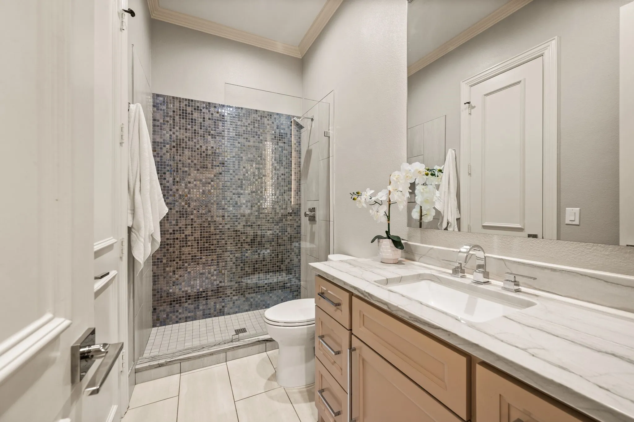 Updated downstairs bathroom