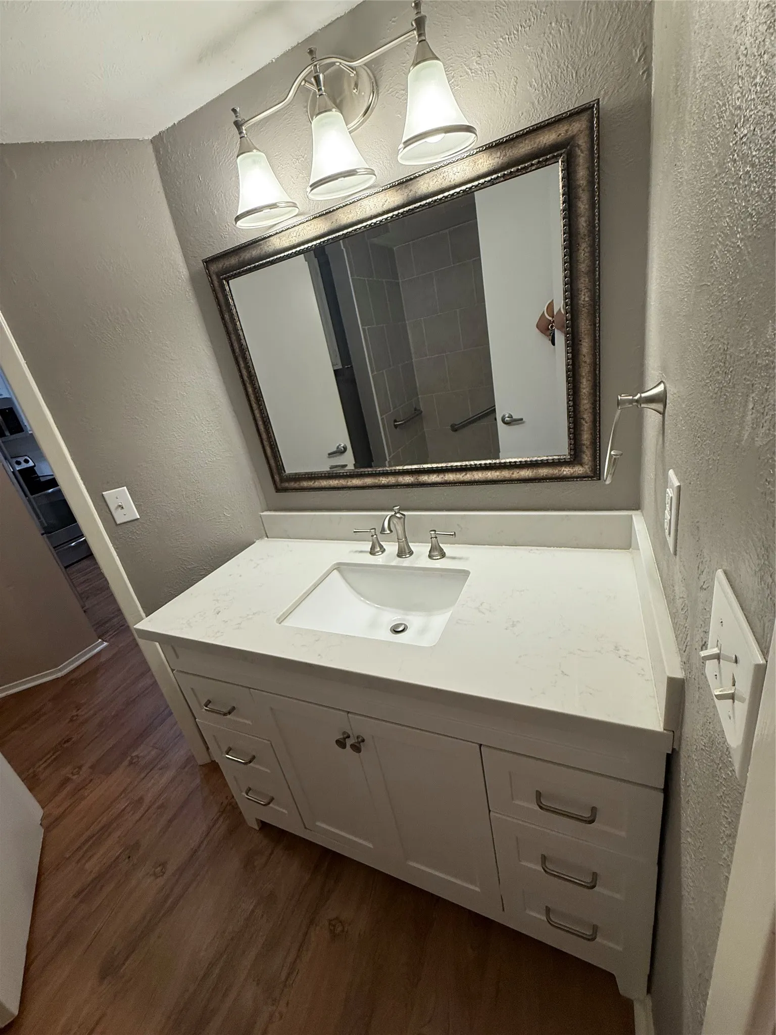 Updated Vanities, Hardware, Mirrors