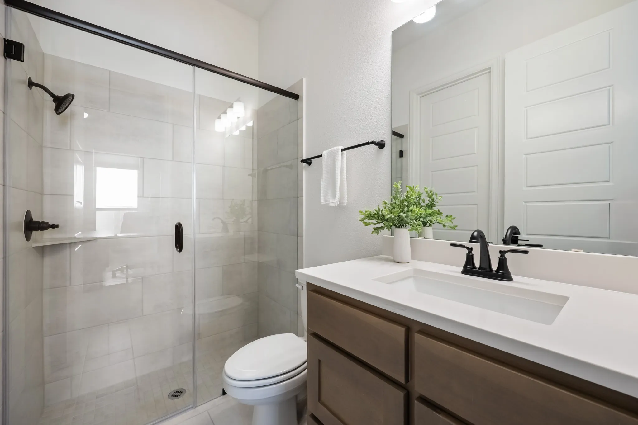 Guest room bathroom