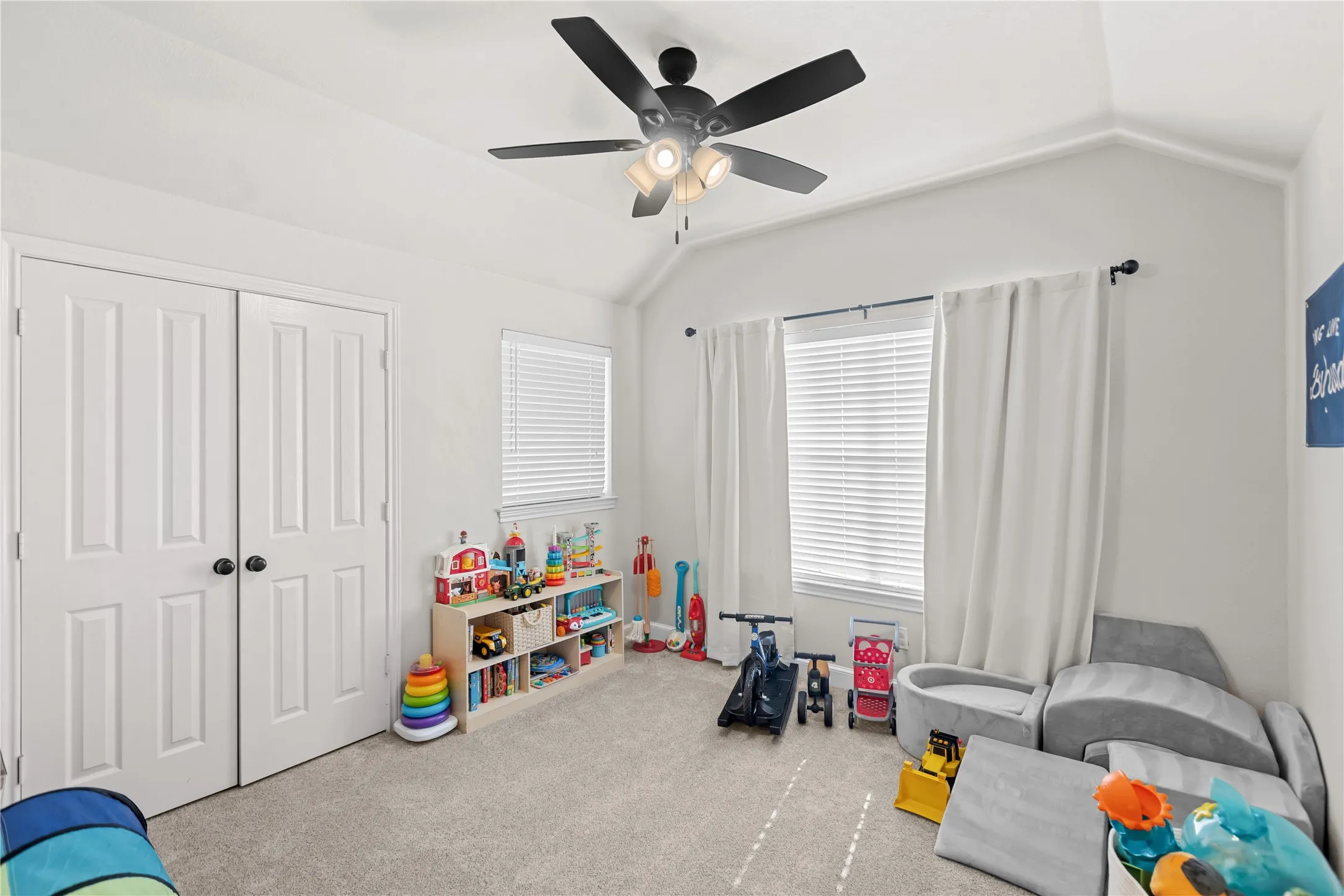 Comfortable secondary bedroom with ample natural light.