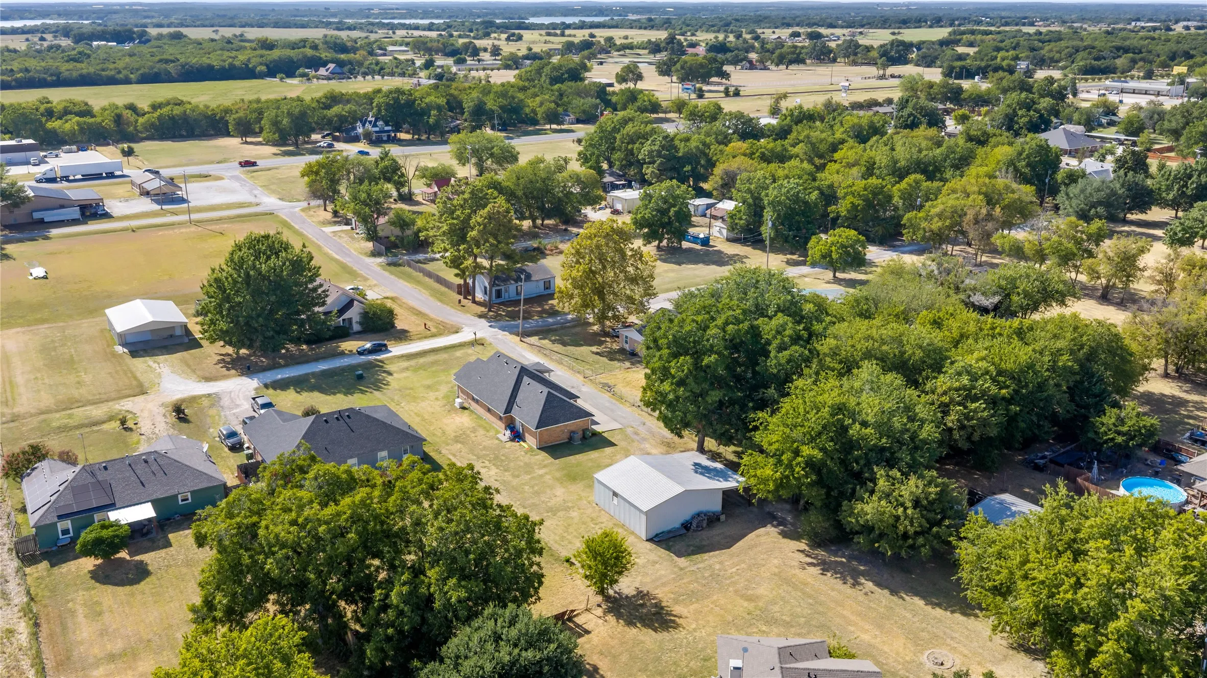 Prime downtown Tioga location with a spacious lot and impressive detached workshop.