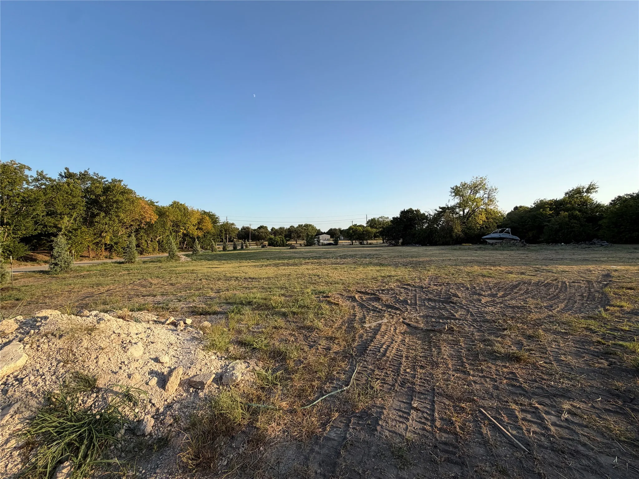 View from North side of Property looking South