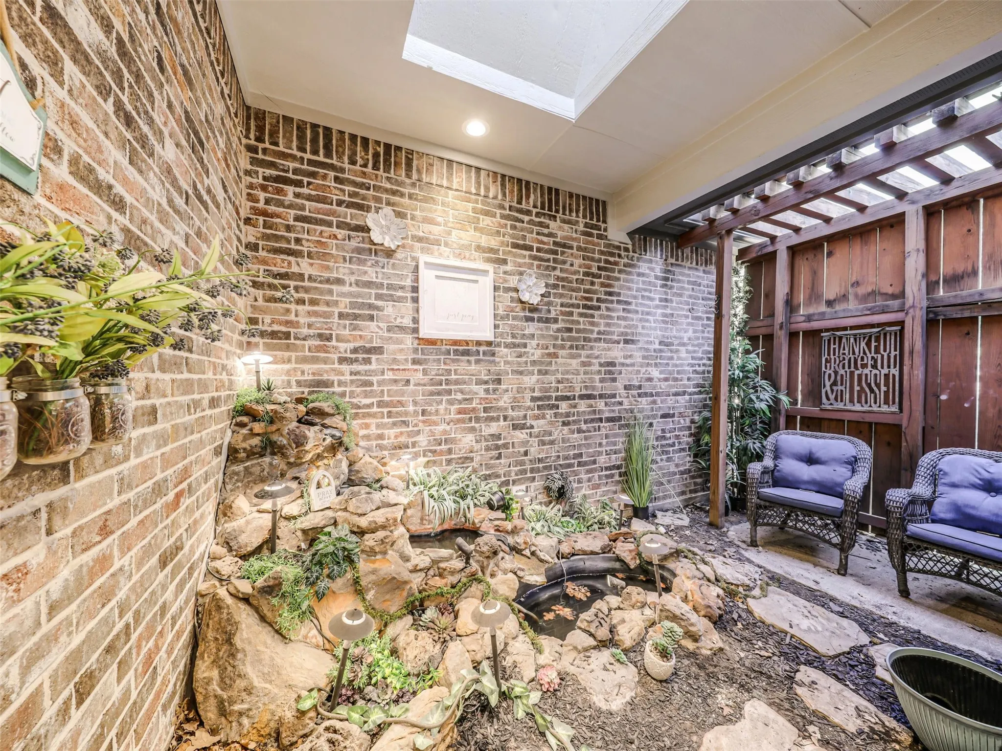 Serenity Garden Off Primary Bathroom