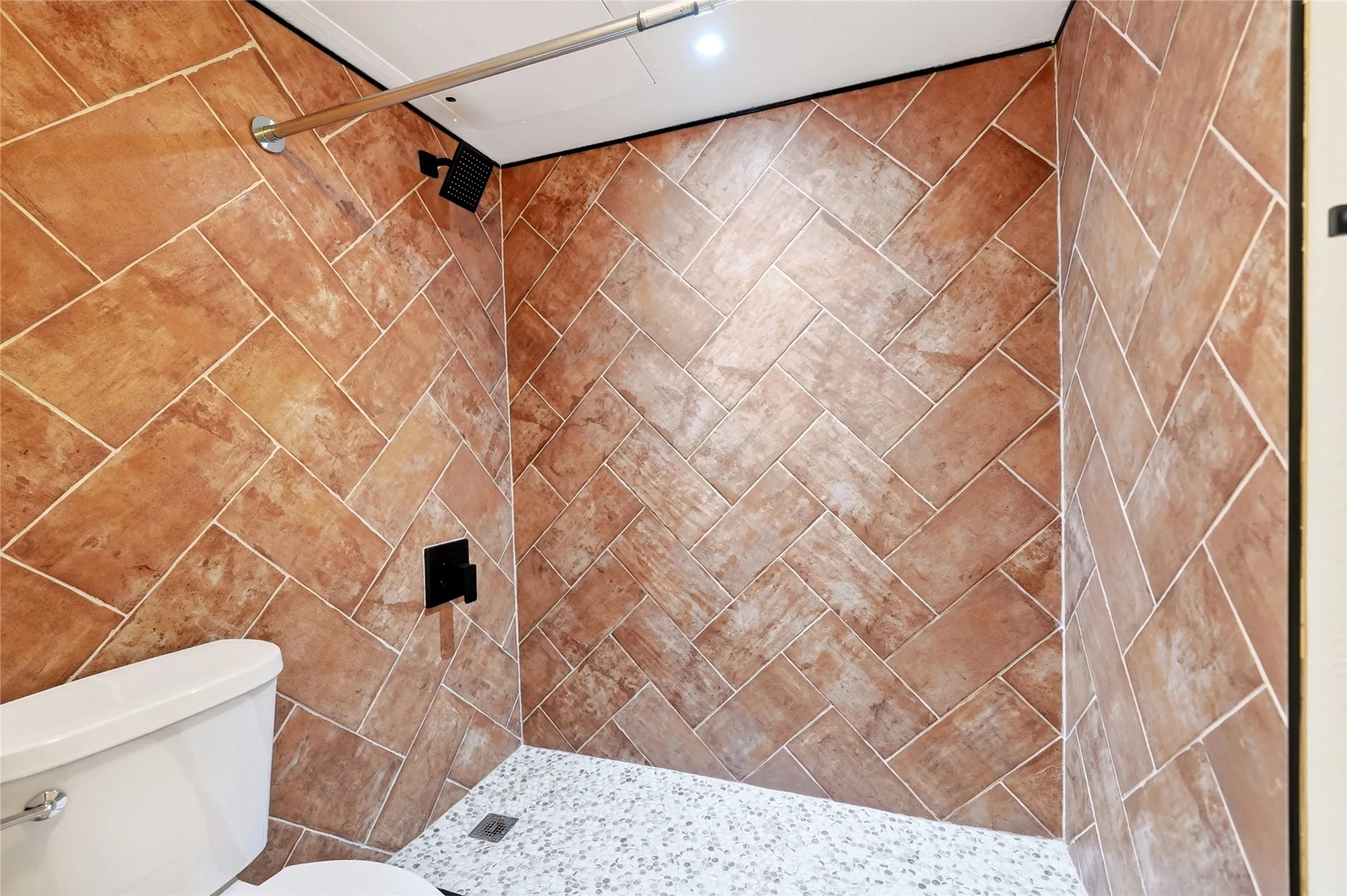 Walking shower
