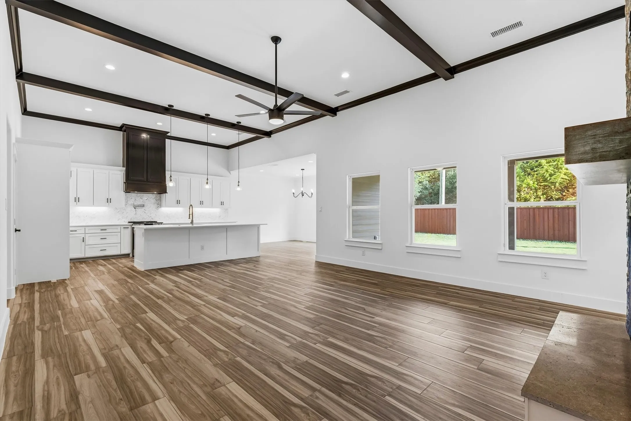 Front entry to living room