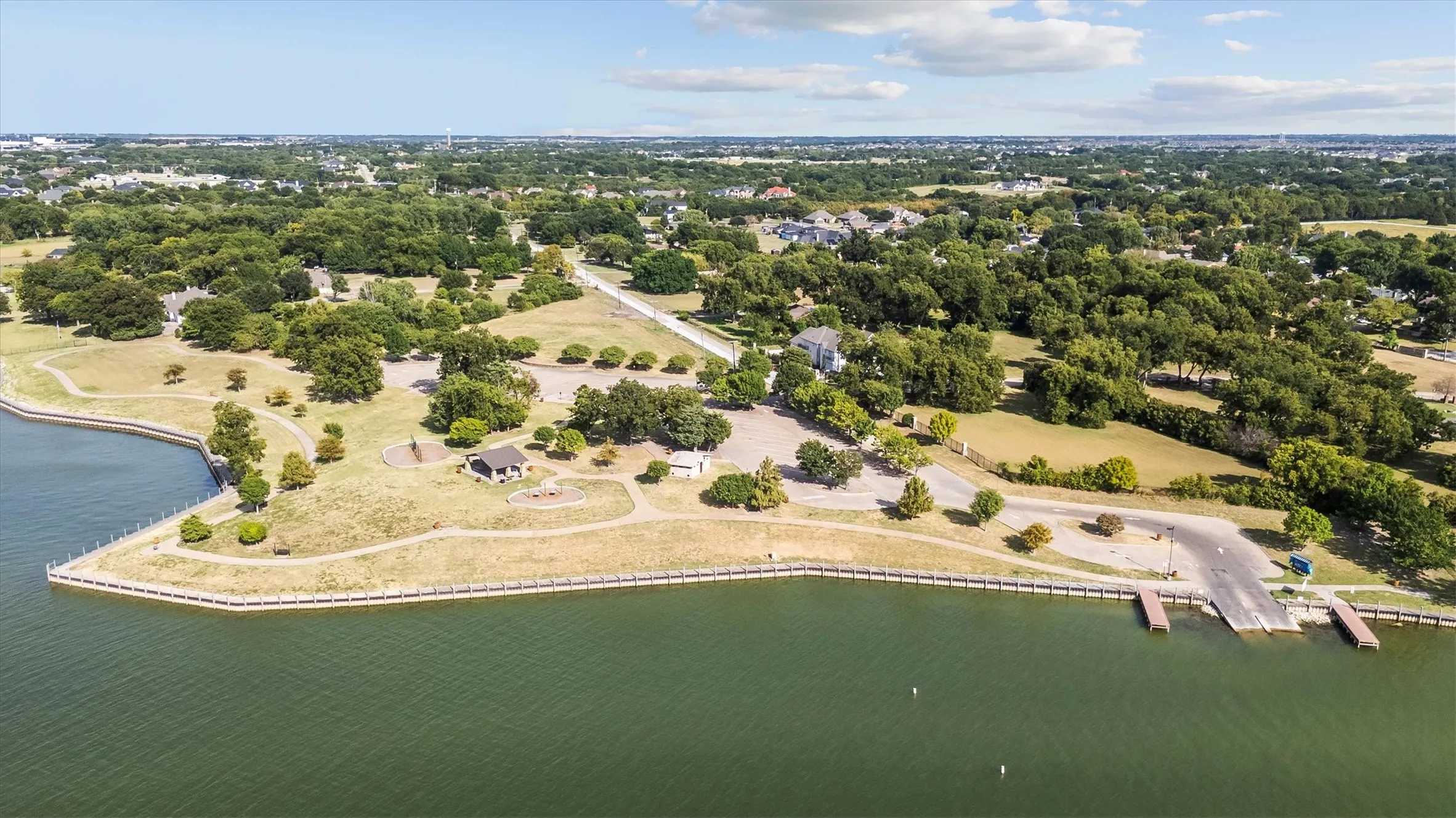 Terry Park with public boat ramp close by
