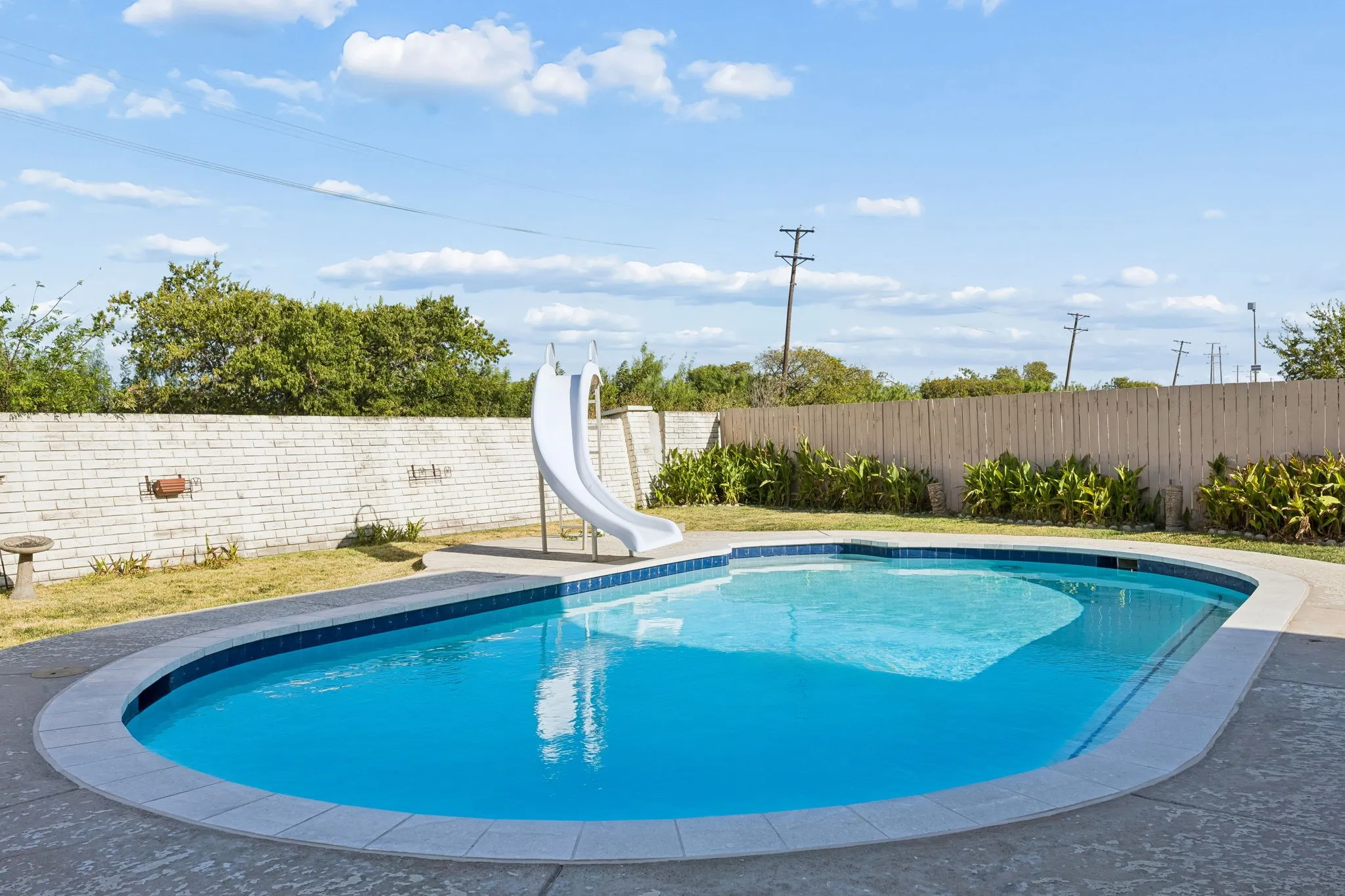 This saltwater pool is just waiting for you!