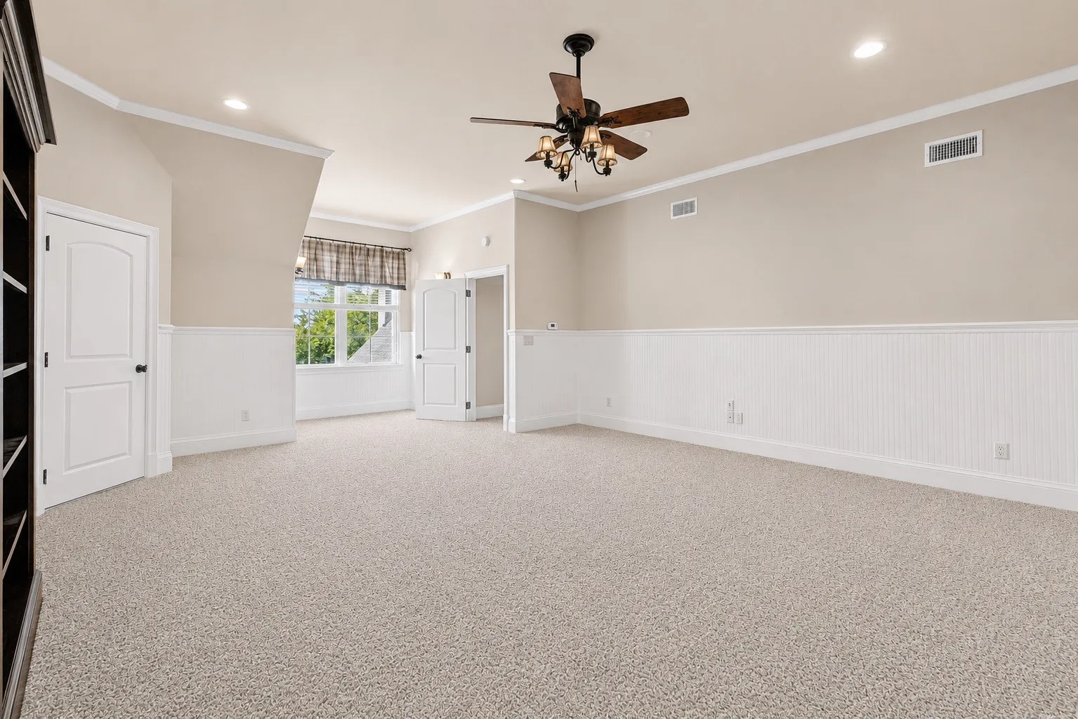 Guest Bedroom 3 on Second Floor with full bath and a large walk in closet.