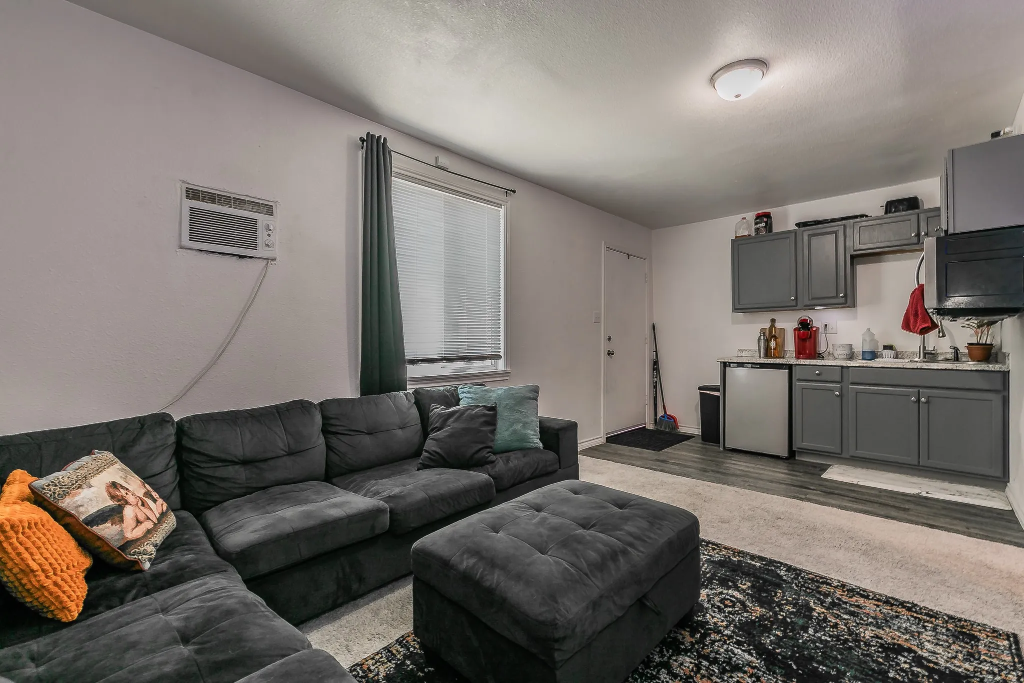 Garage apartment Living area