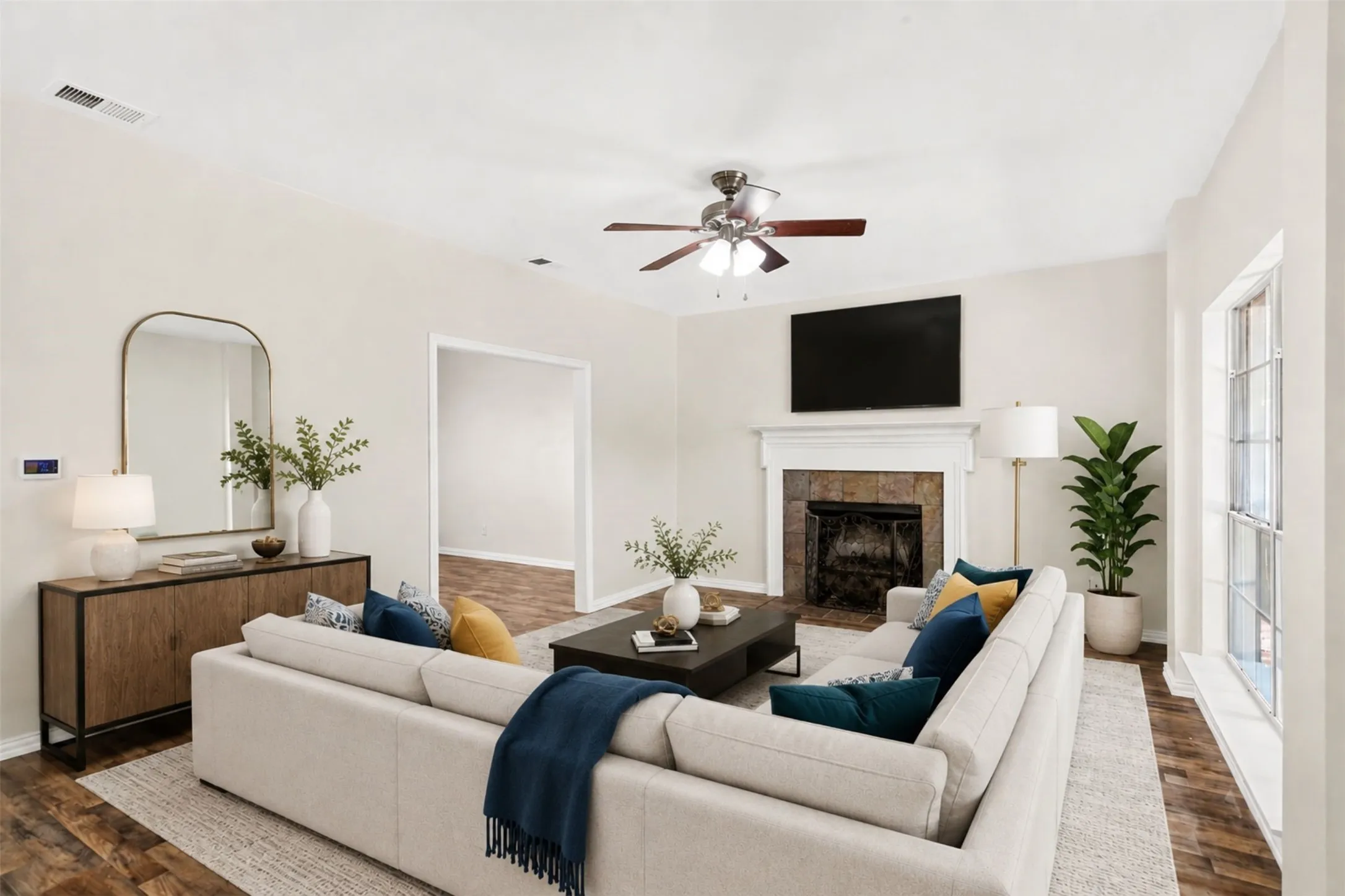 *NOTE* Virtual Staging - Living Room