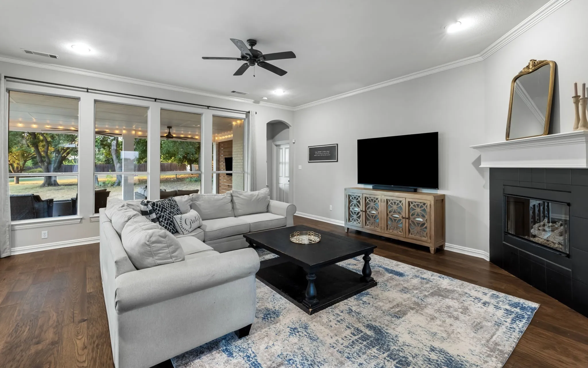 STATEMENT FIREPLACE