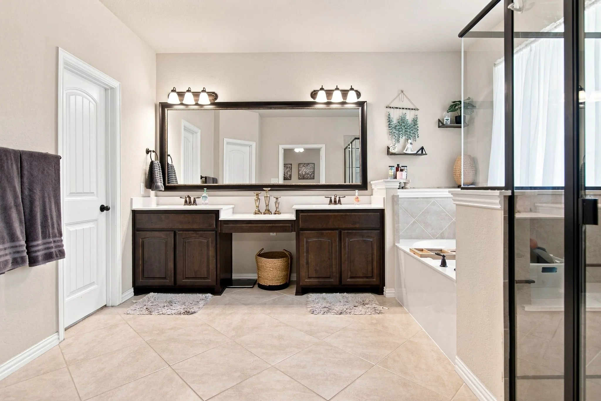 Door on the left leads to a massive walk-through closet.