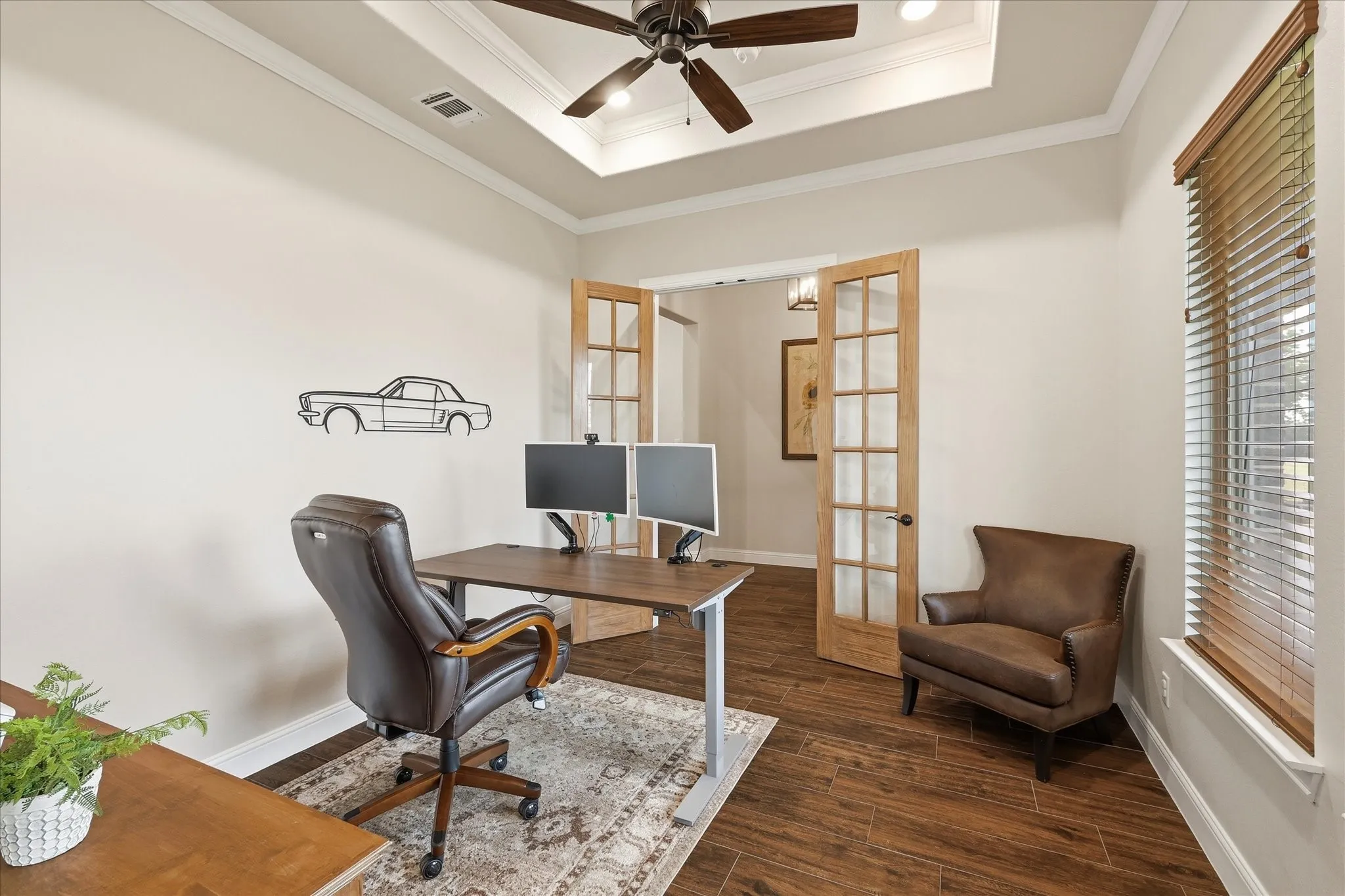 Office or optional 5th Bedroom has a huge walk-in closet.