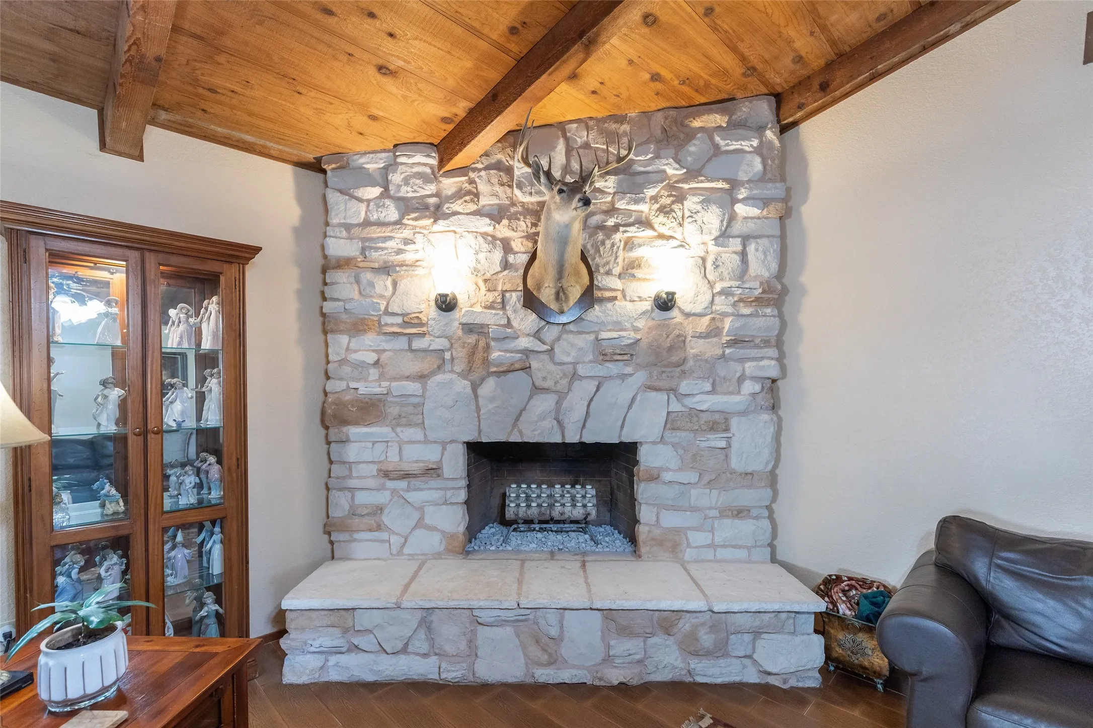 Masonry wood burning Fireplace