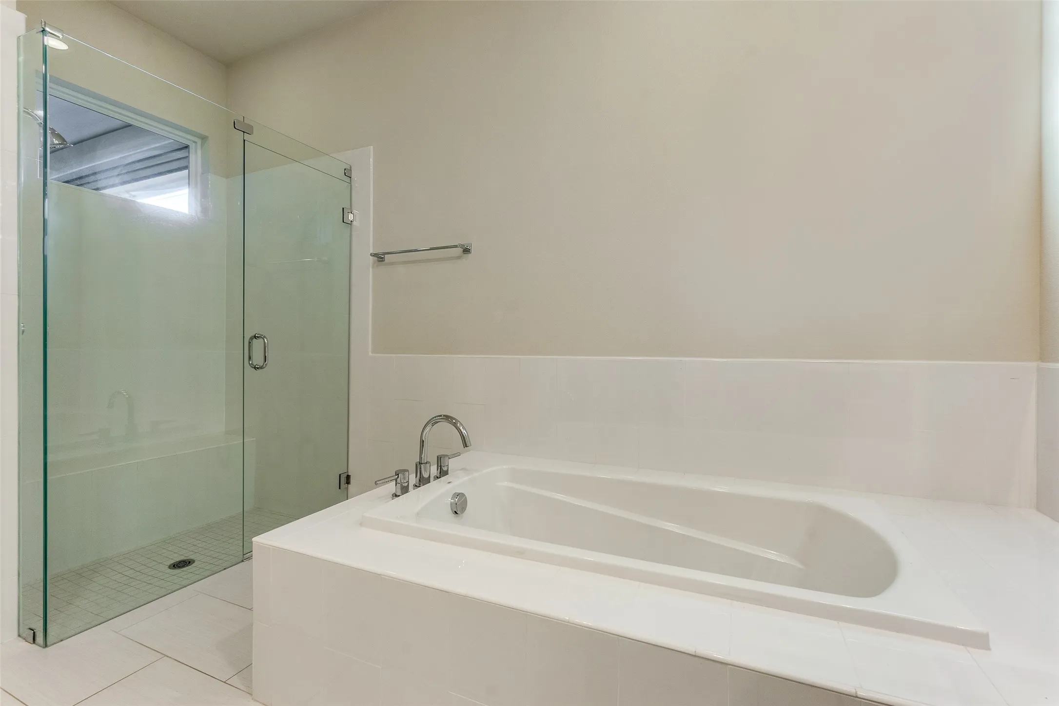 Separate shower