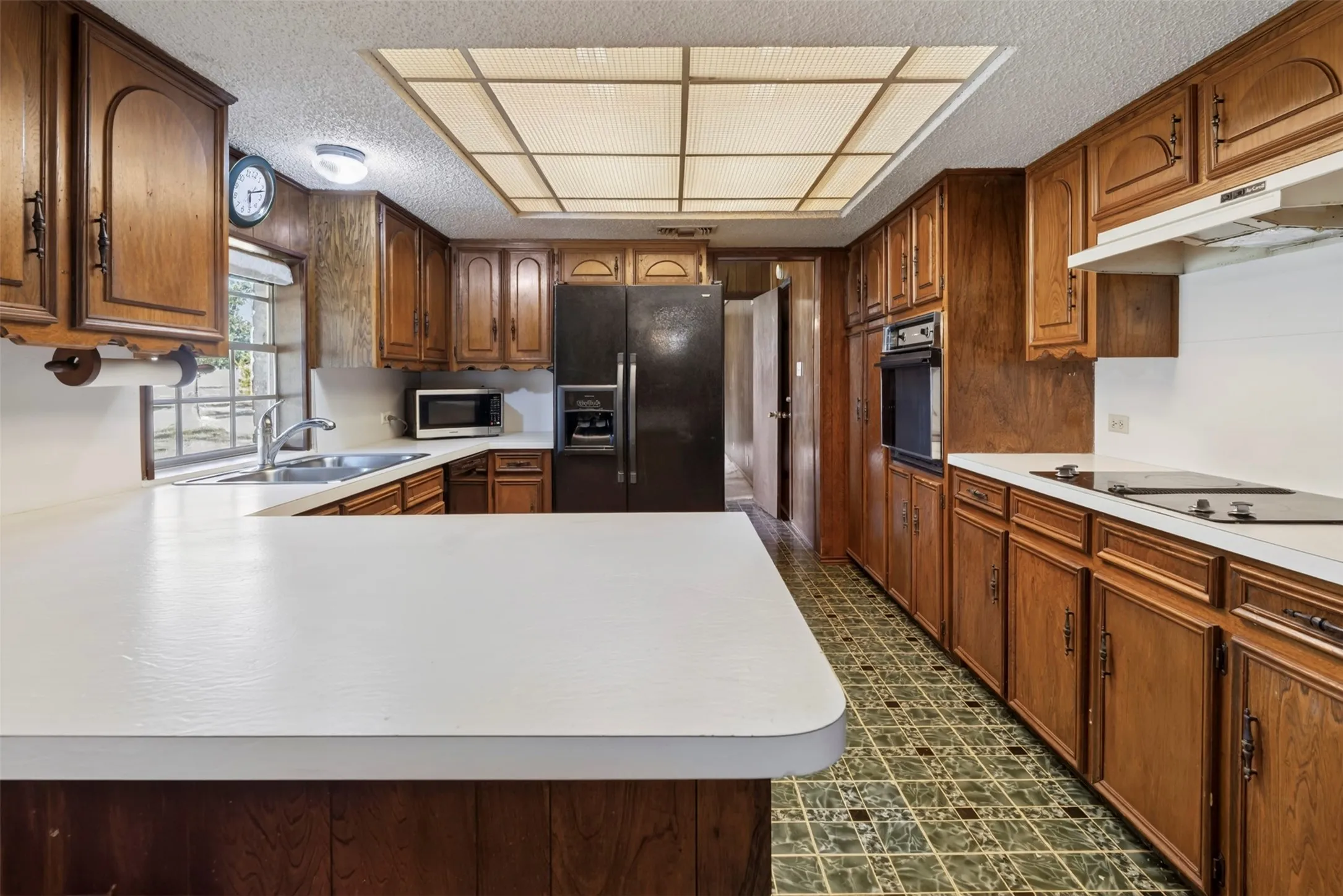 solid oak, custom cabinetry