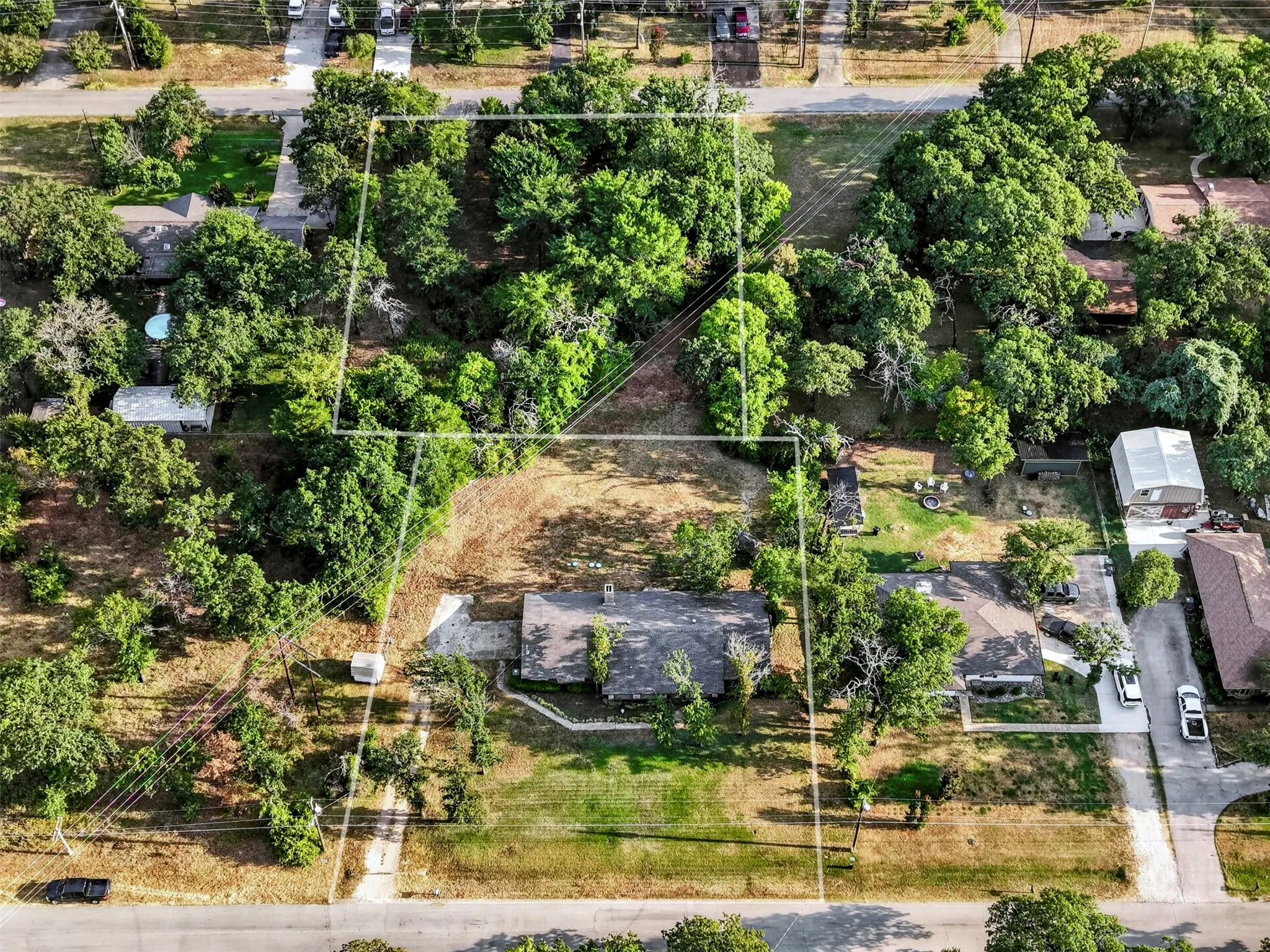 peaceful, established, North Texas living!
