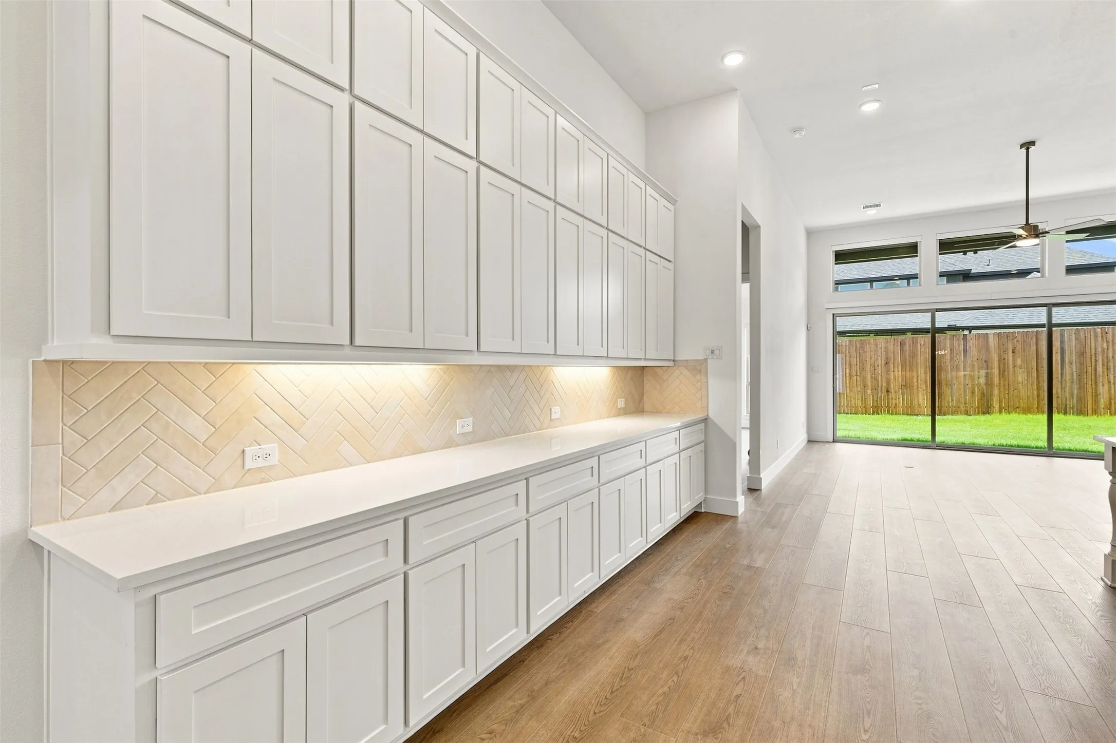 Exceptionally Large Built In off of Kitchen