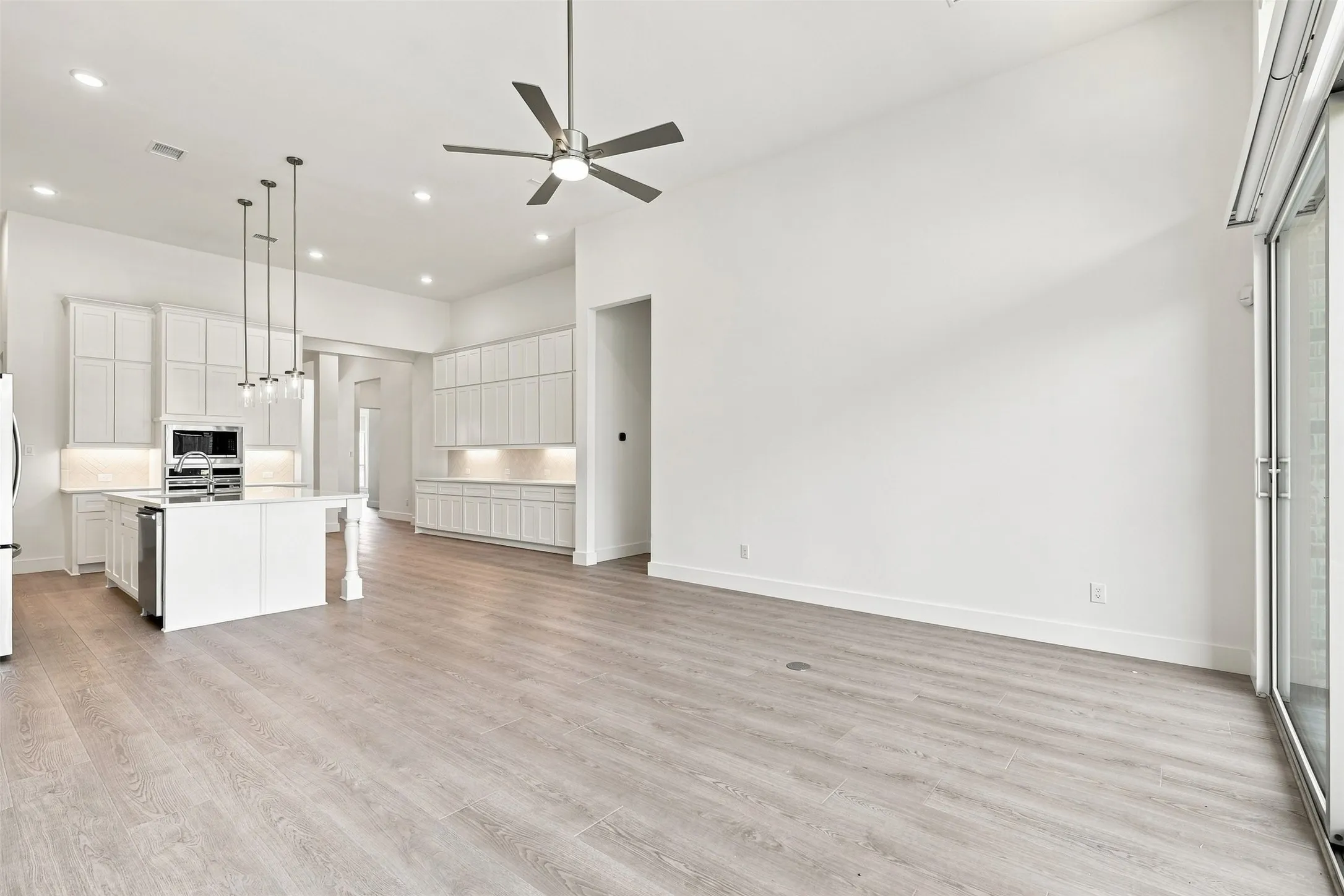 View of Kitchen from Family Room