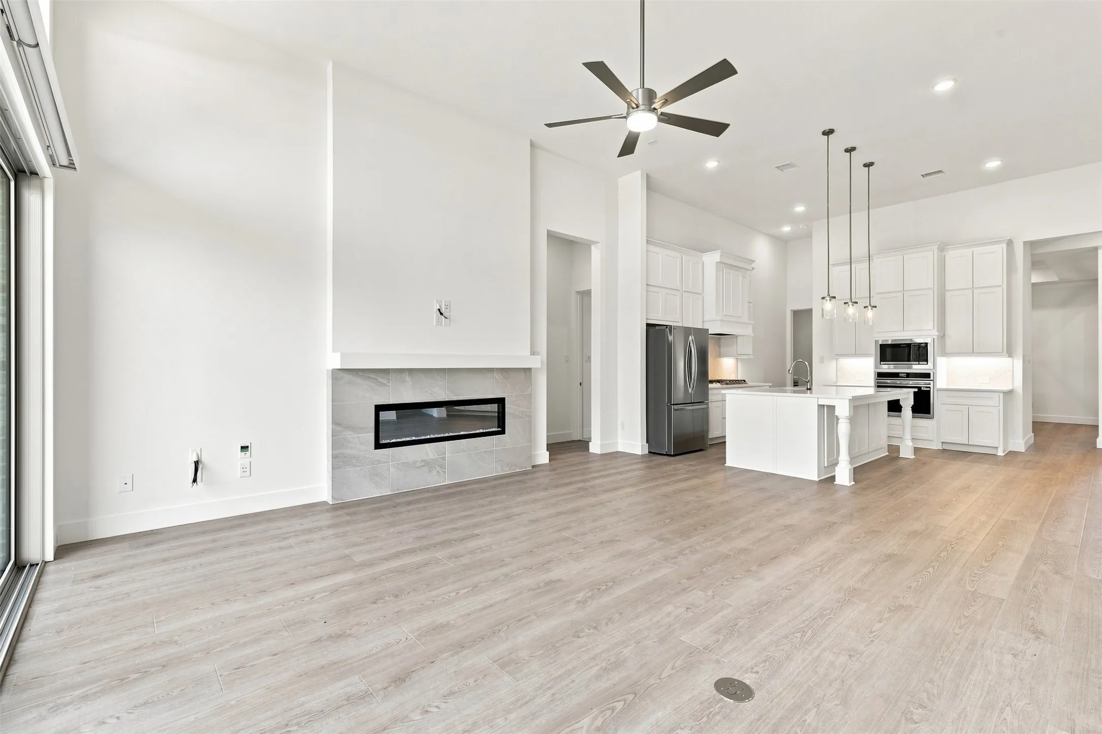 View of Kitchen from Family Room