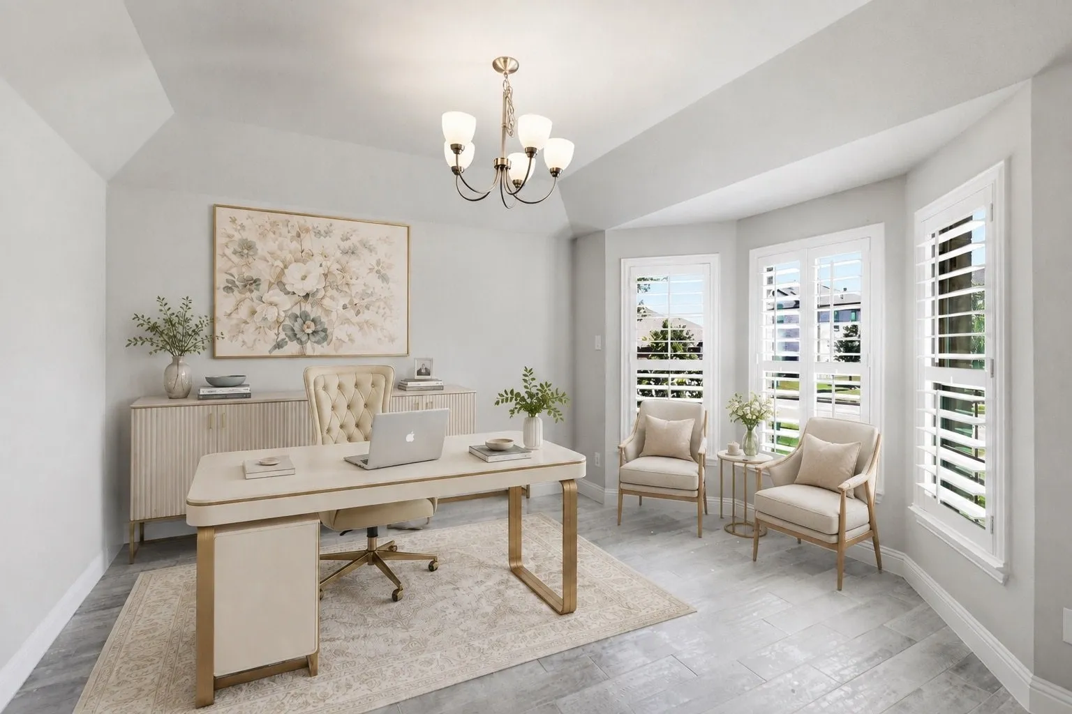 Study.dining,flex space - virtually staged for inspiration.