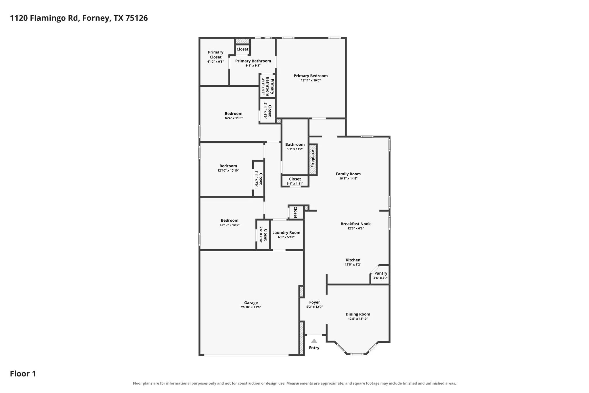 Single Family Residence For Sale in Kaufman County , 1120 Flamingo Road, Forney, Texas 75126, 4 Bedroom, 2 Bathroom, 2 Garage spaces, 1,909 Sqft, built in 2019, mls#21365455, Real Estate Agent in Forney, Homes For Sale in Kaufman county, Homes For Sale in Forney, Realtor in Forney Texas, Real Estate Brokerage Independent Realty Texas, Luminita Cordes Realtor