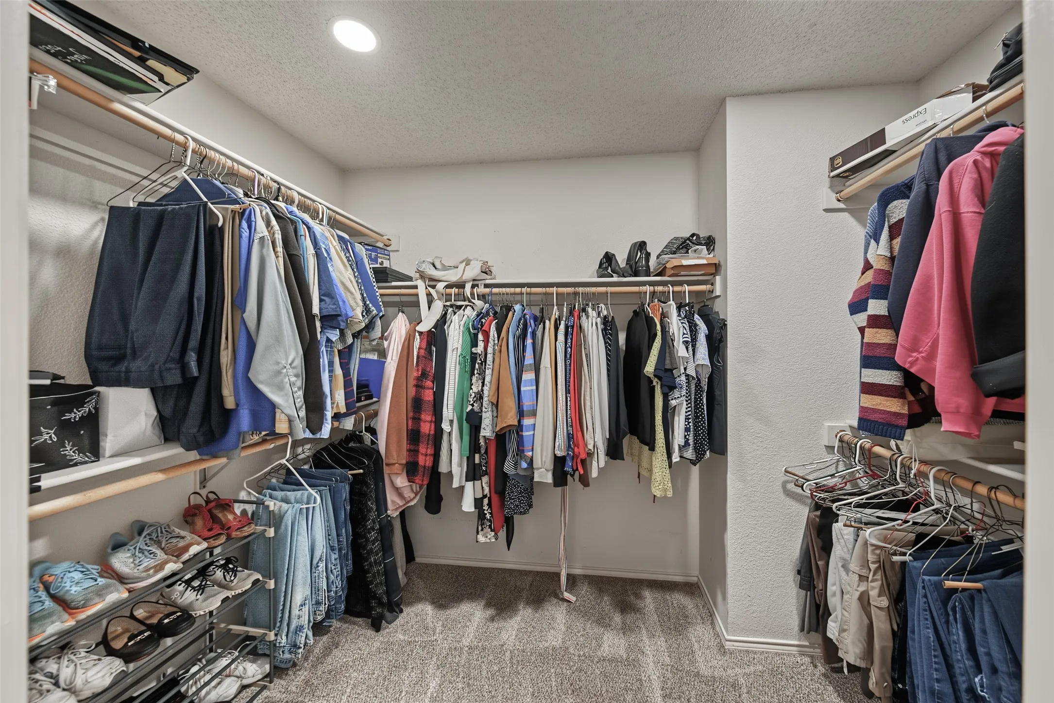 Large walk in closet