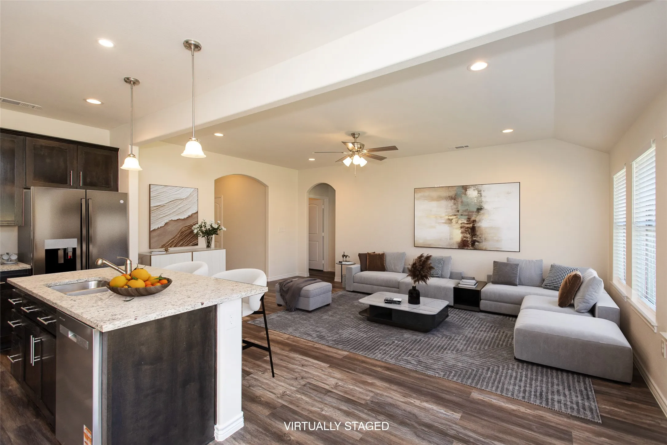 Examples of Builder Work. Virtually Staged