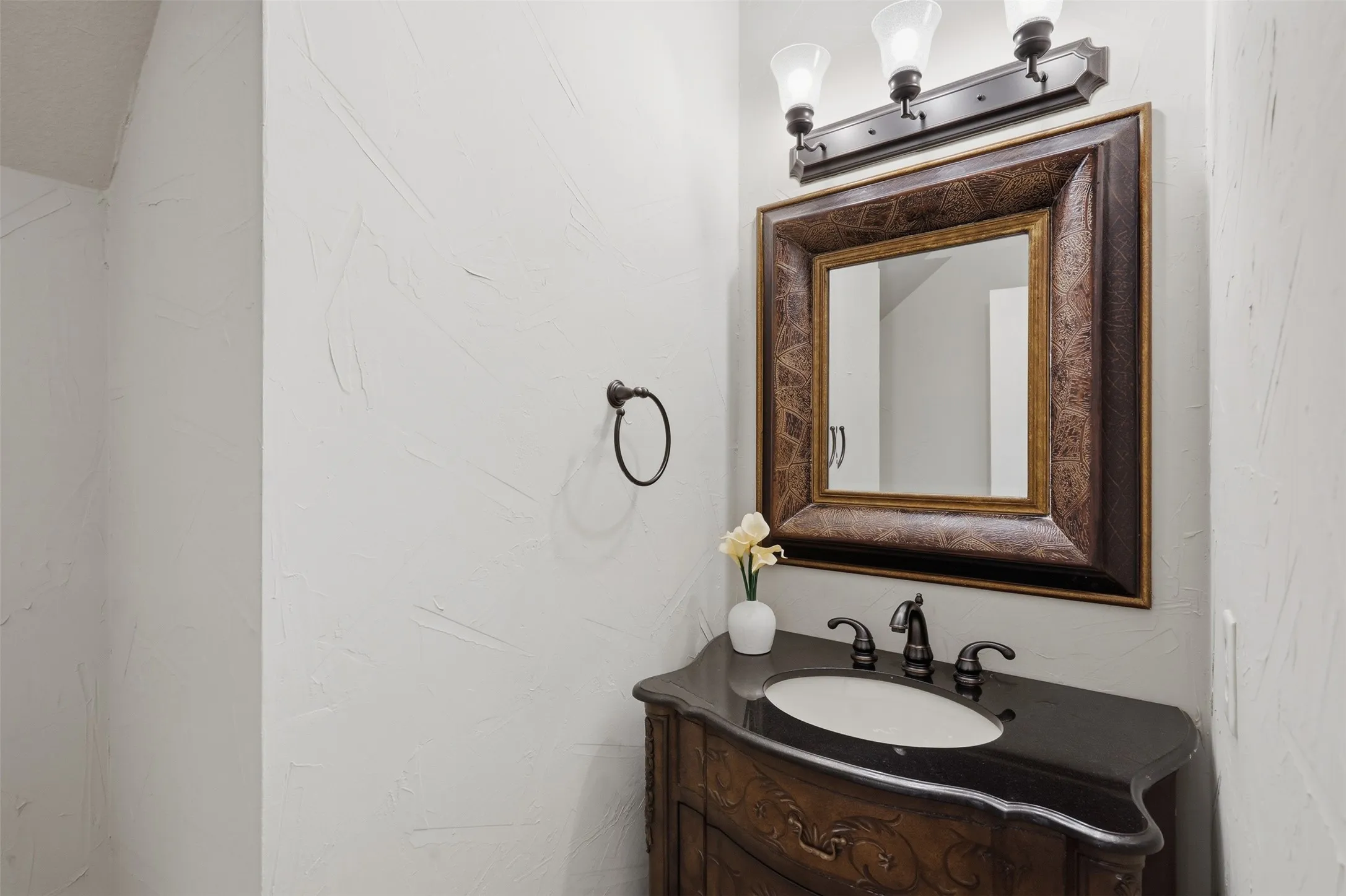 Downstairs half bath