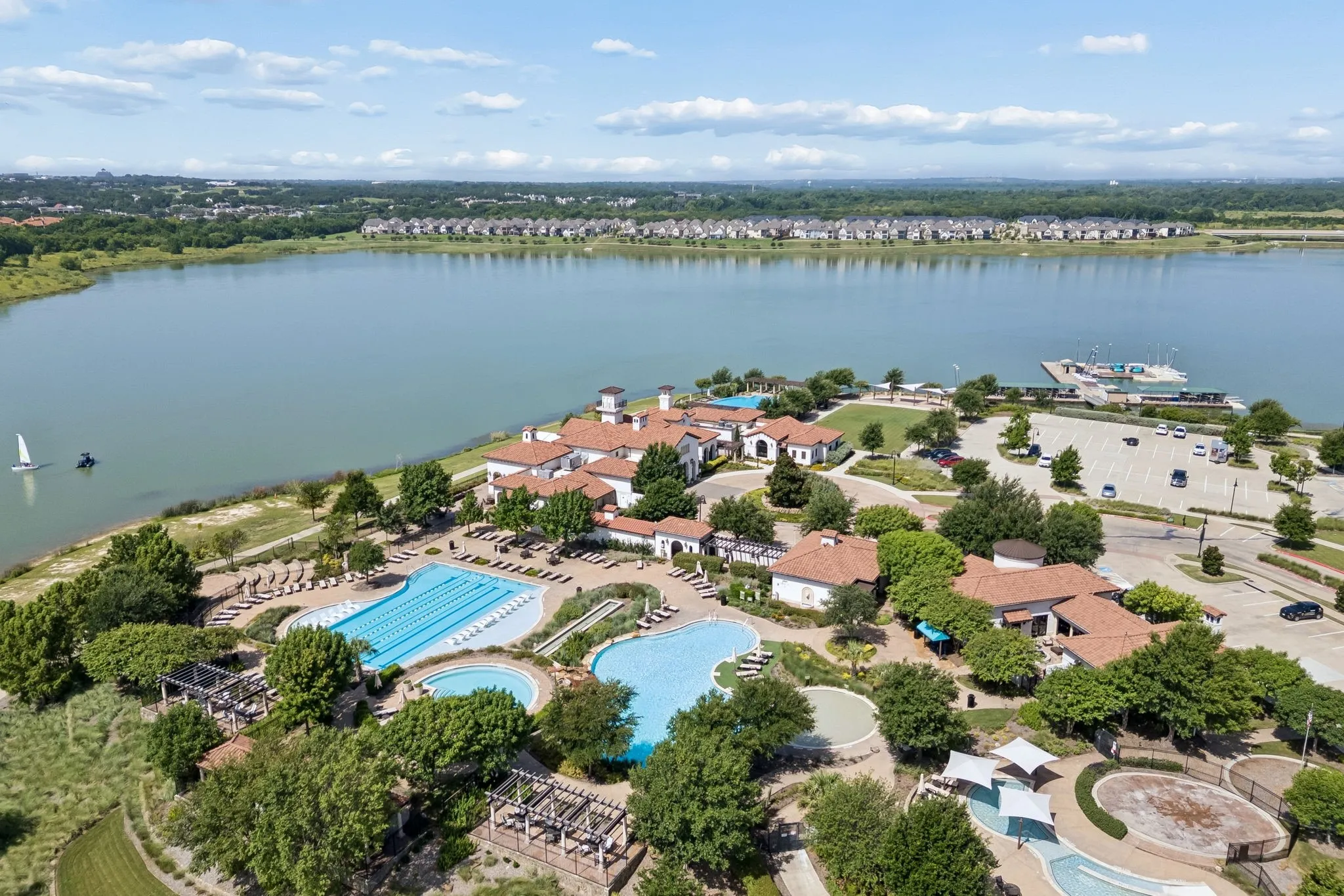 Ariel View of HOA Amenities