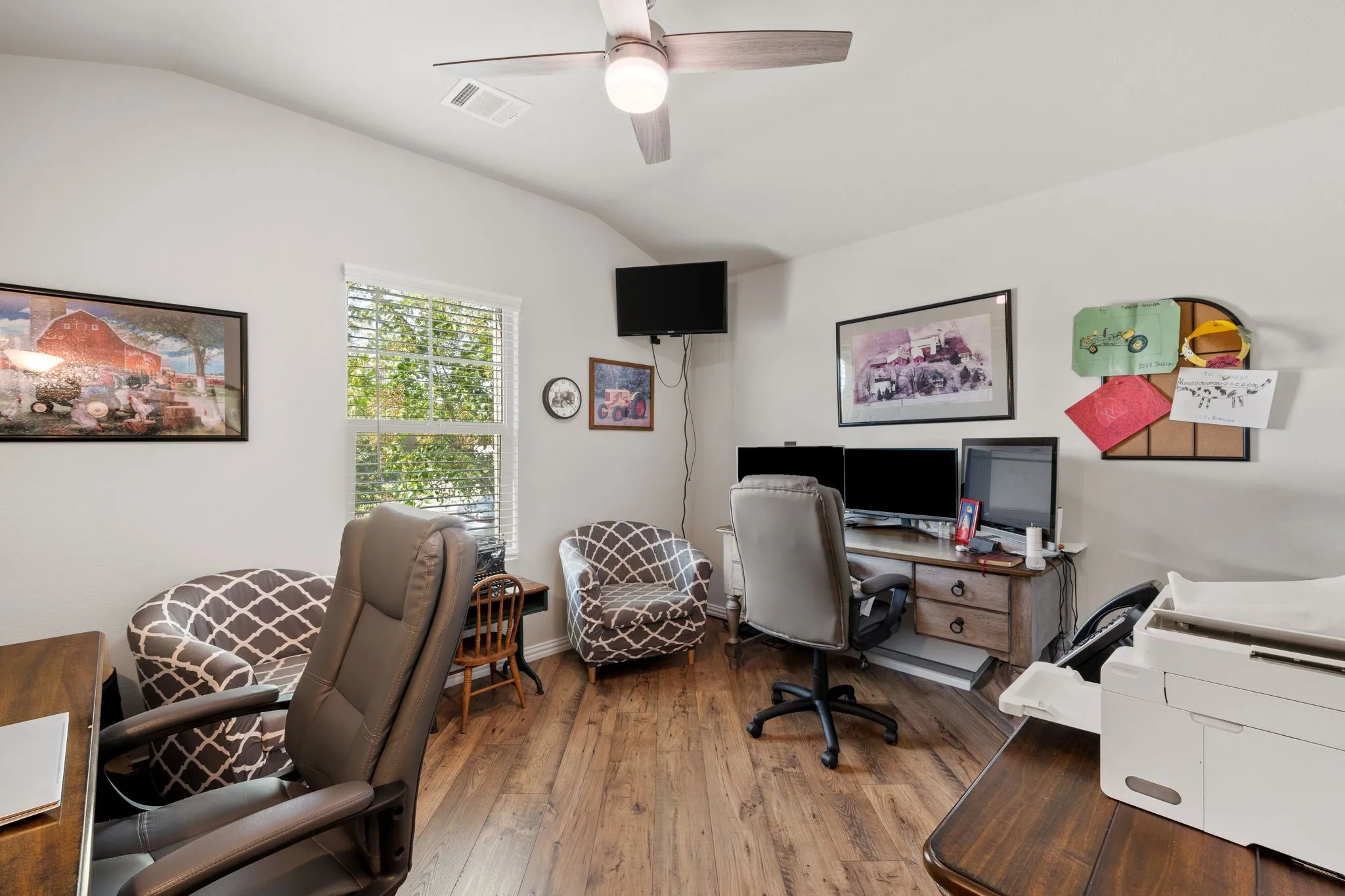 Bedroom 1 used as office