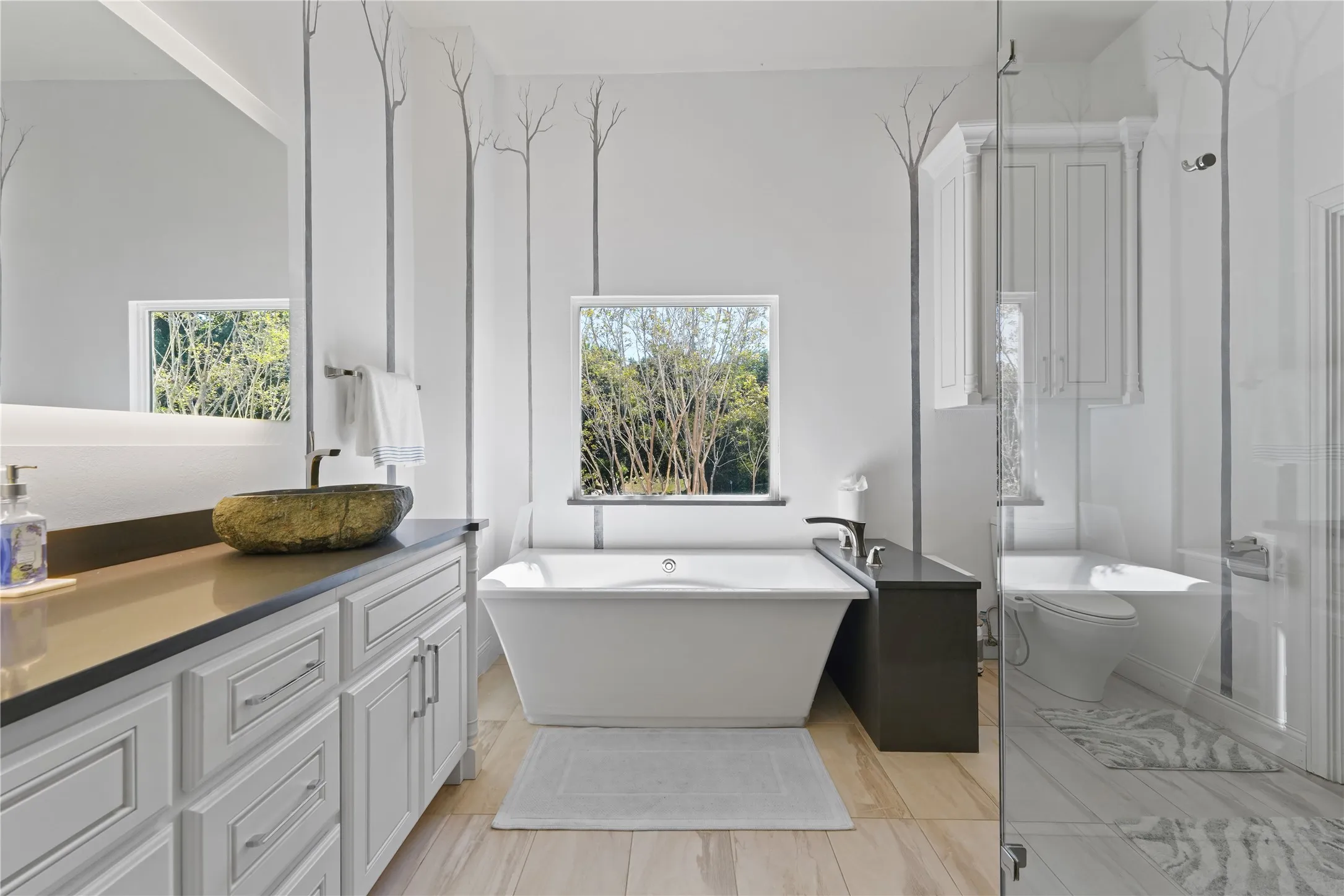 Master bathroom